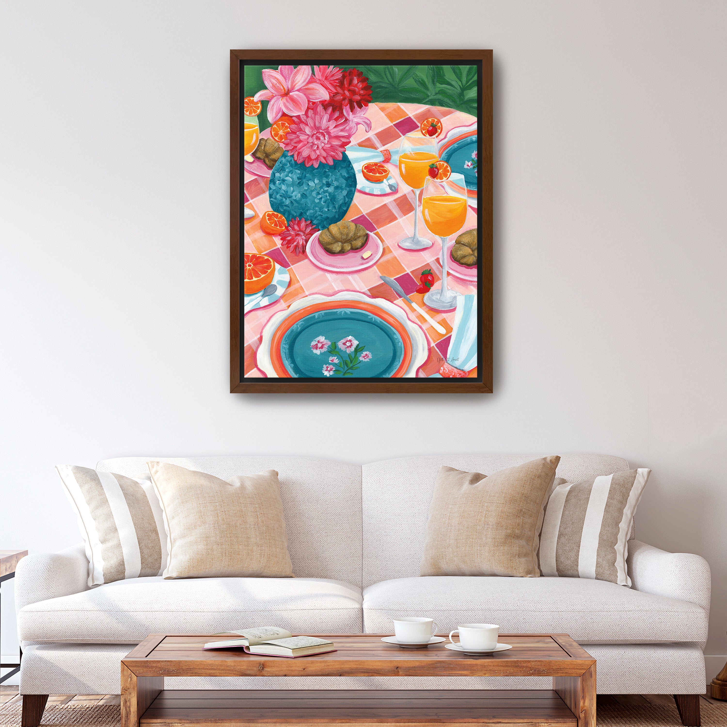 Brunch I Canvas Giclee