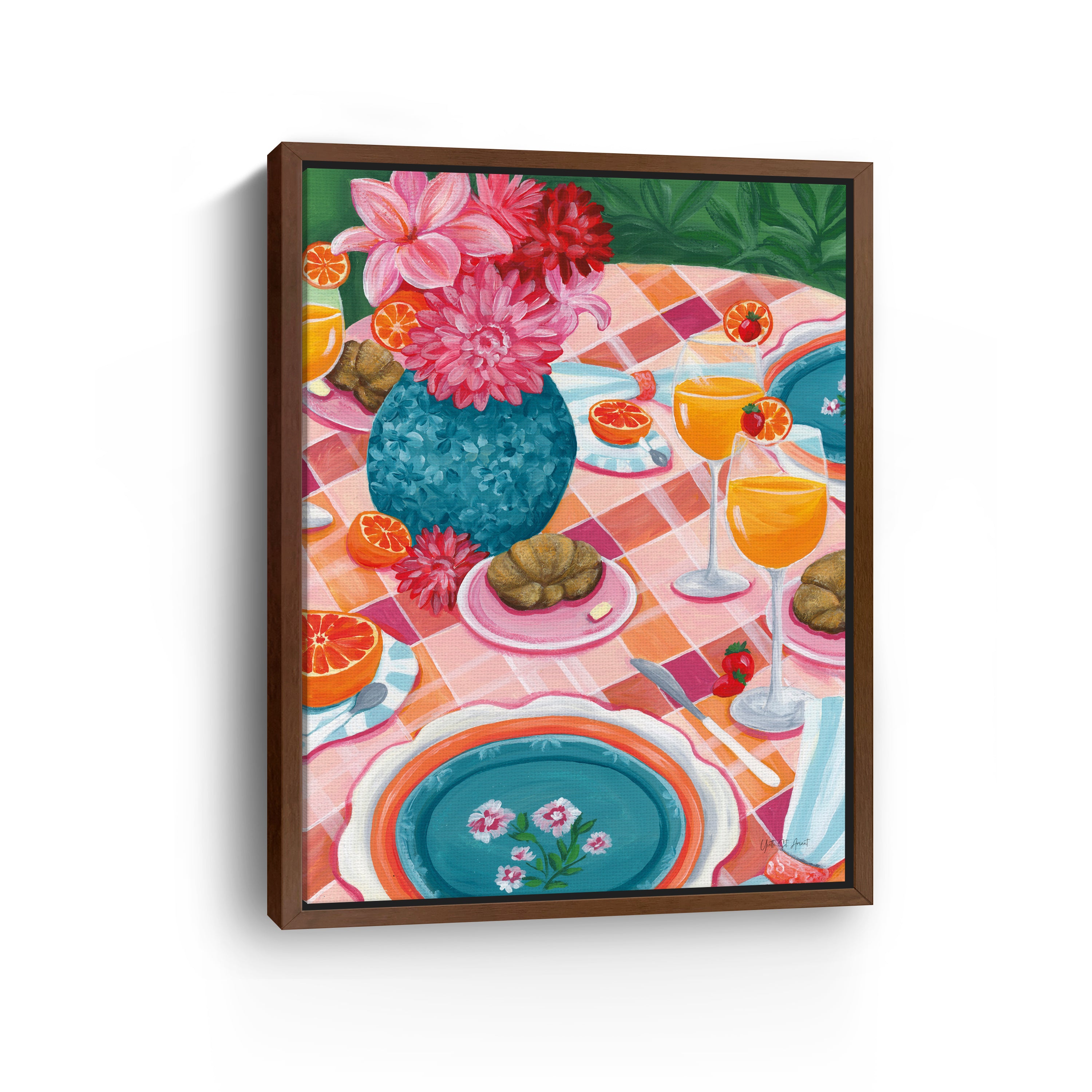Brunch I Canvas Giclee