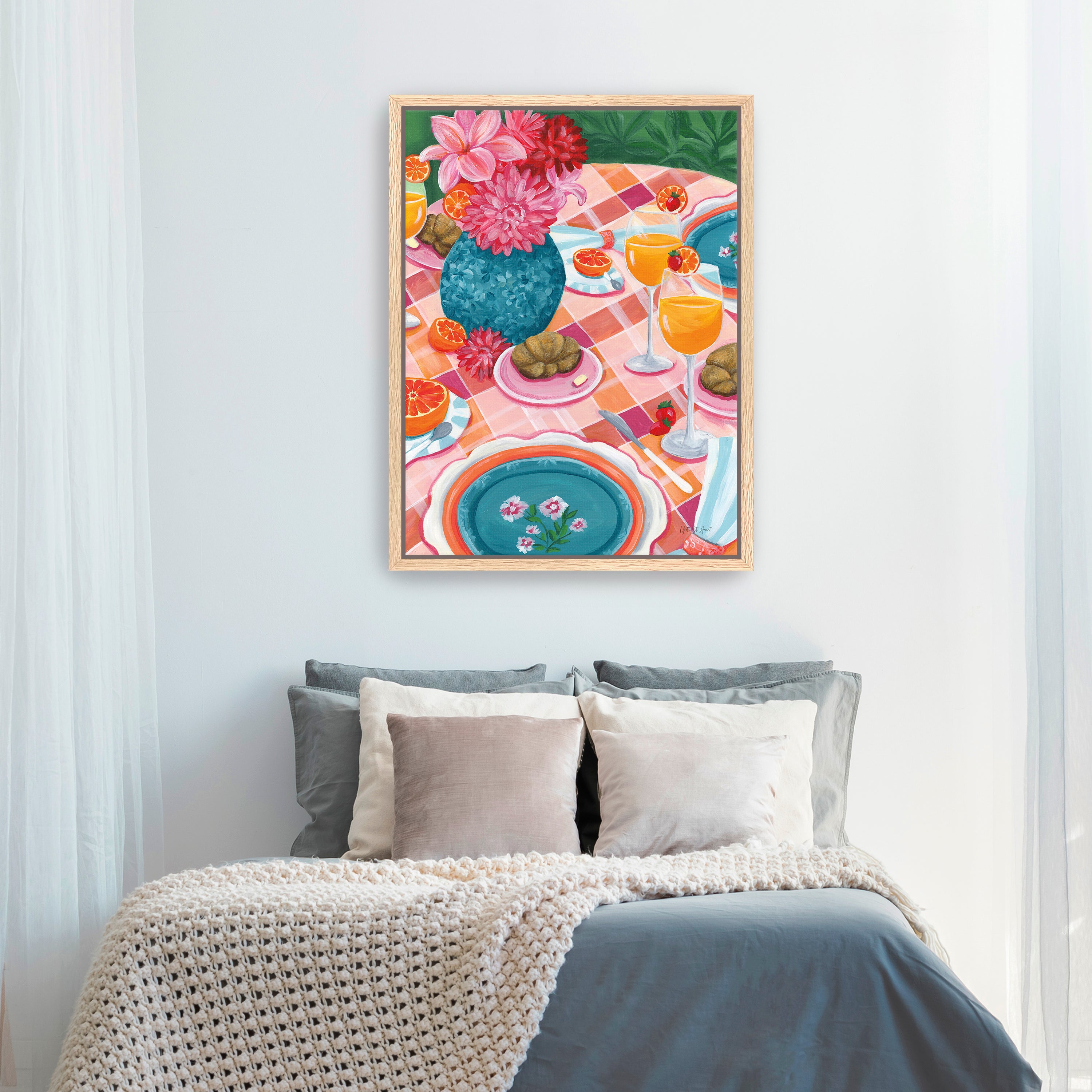 Brunch I Canvas Giclee