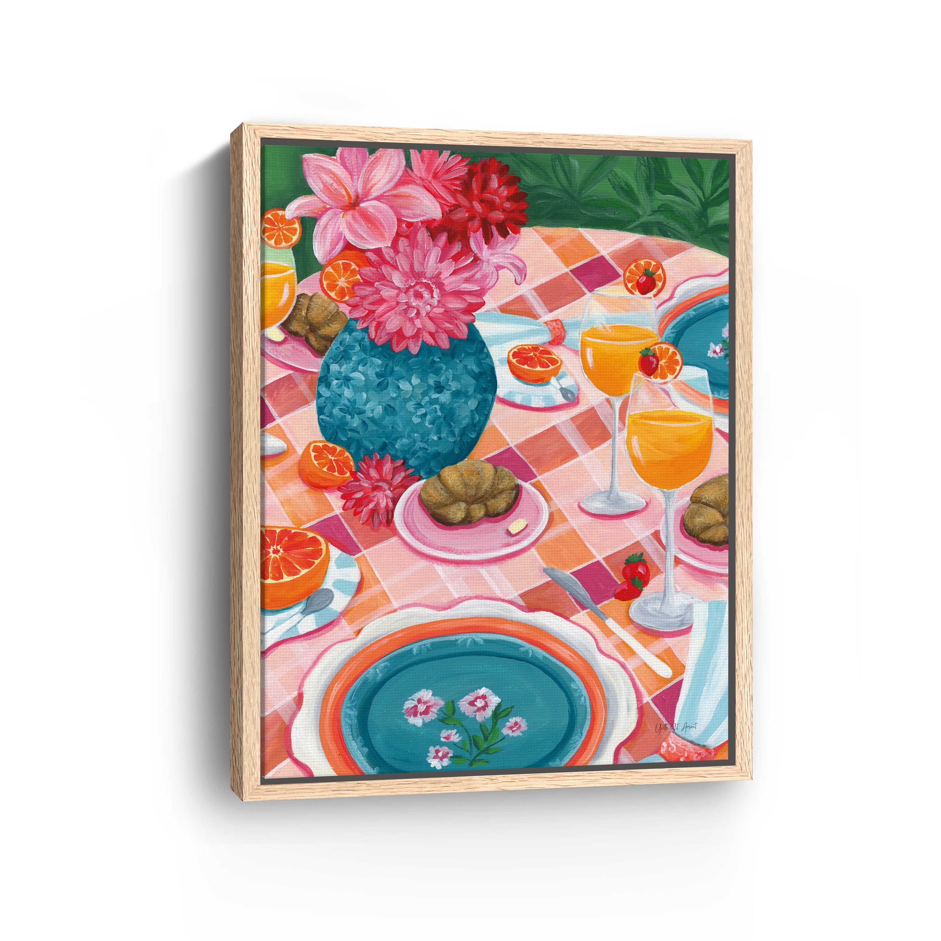 Brunch I Canvas Giclee