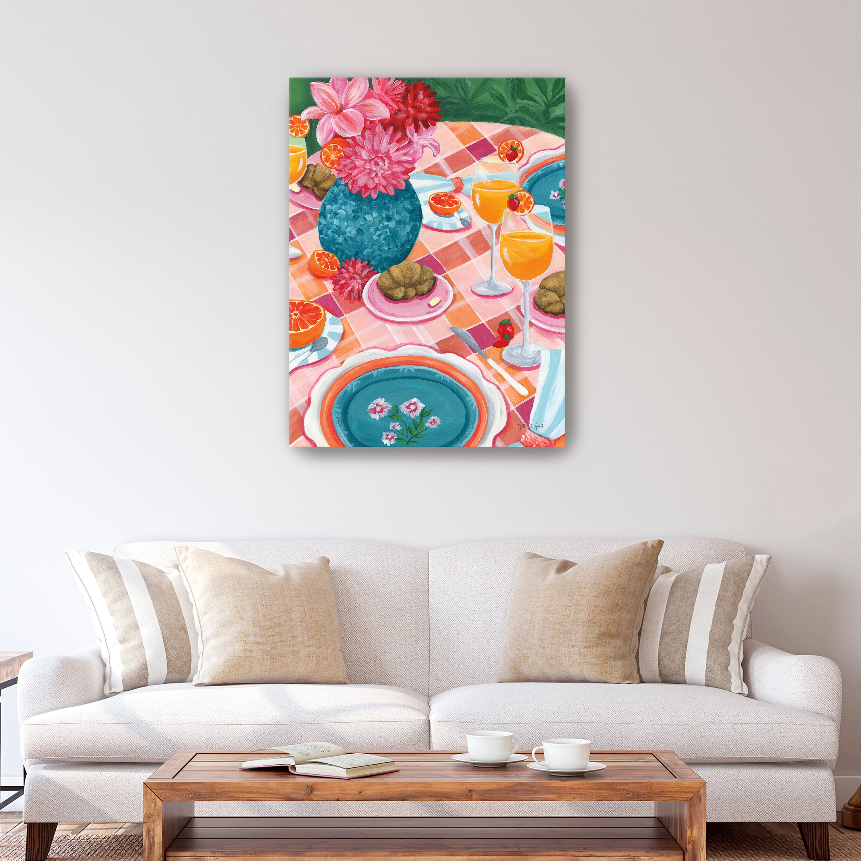 Brunch I Canvas Giclee