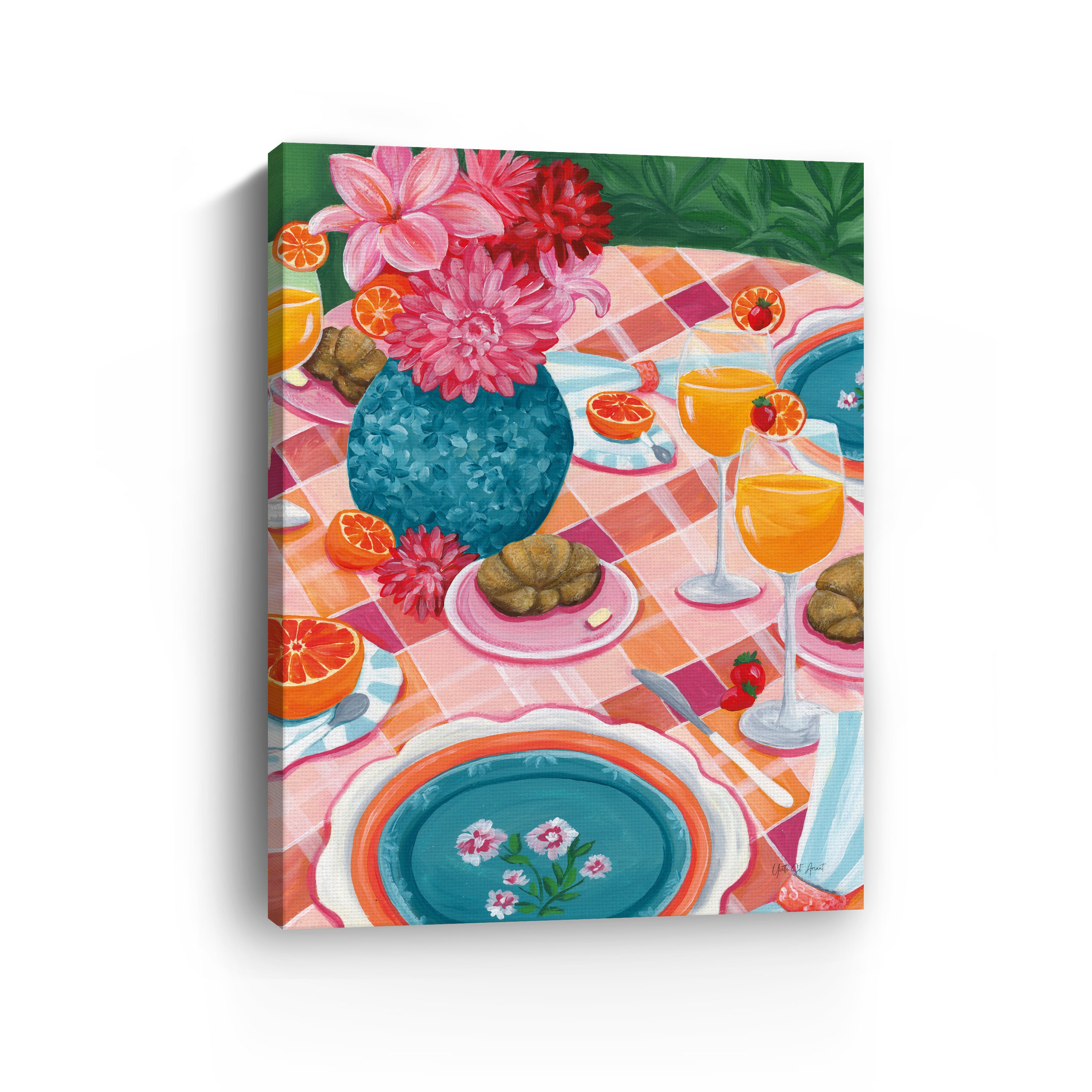 Brunch I Canvas Giclee