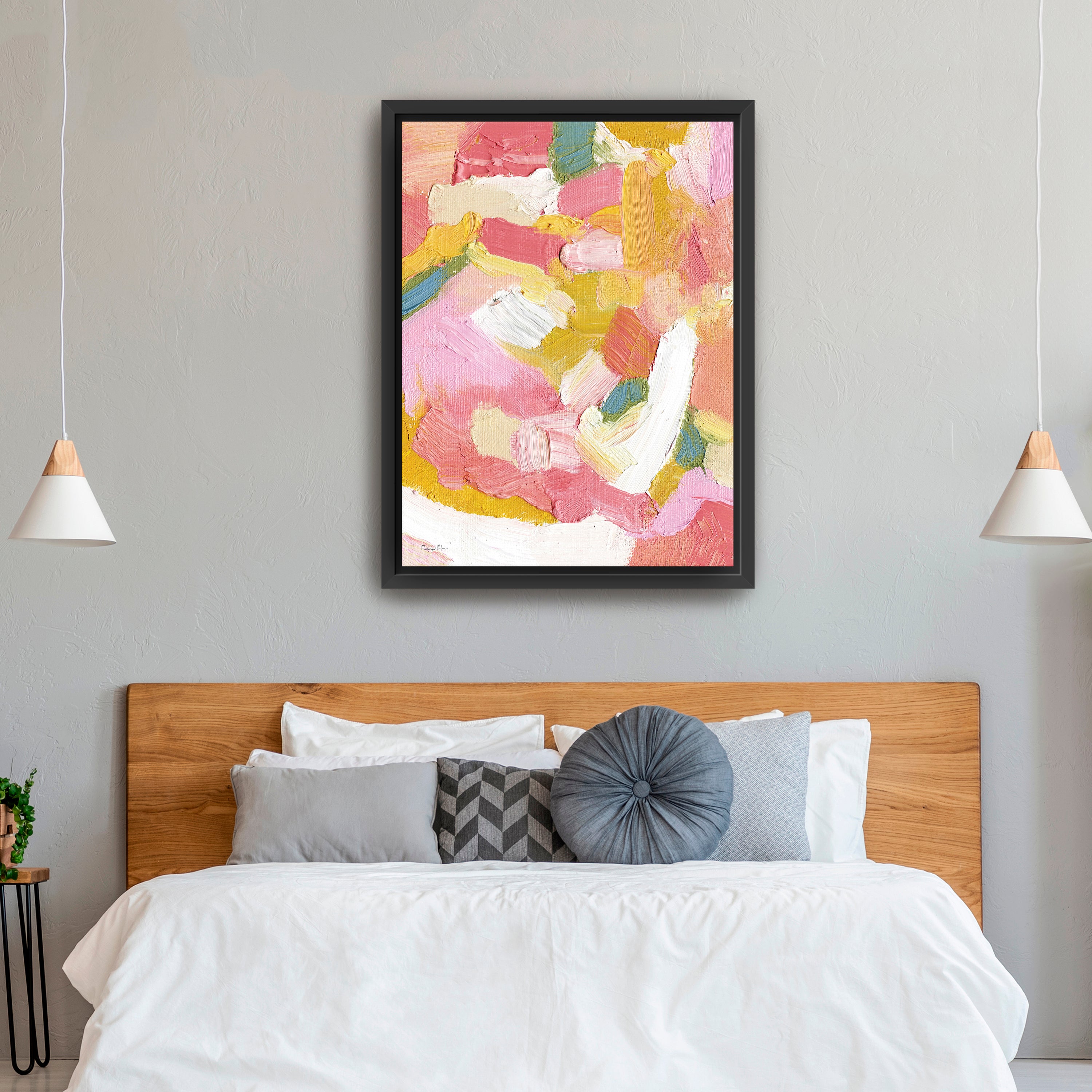 Pastel Drift I  Canvas Giclee