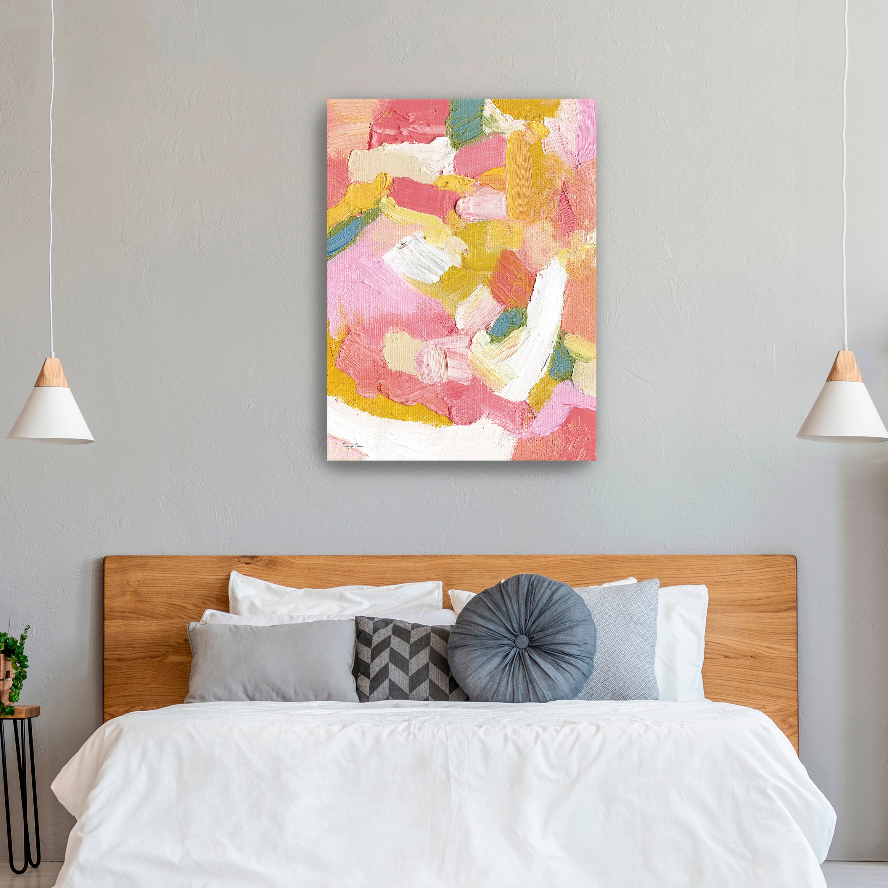 Pastel Drift I  Canvas Giclee