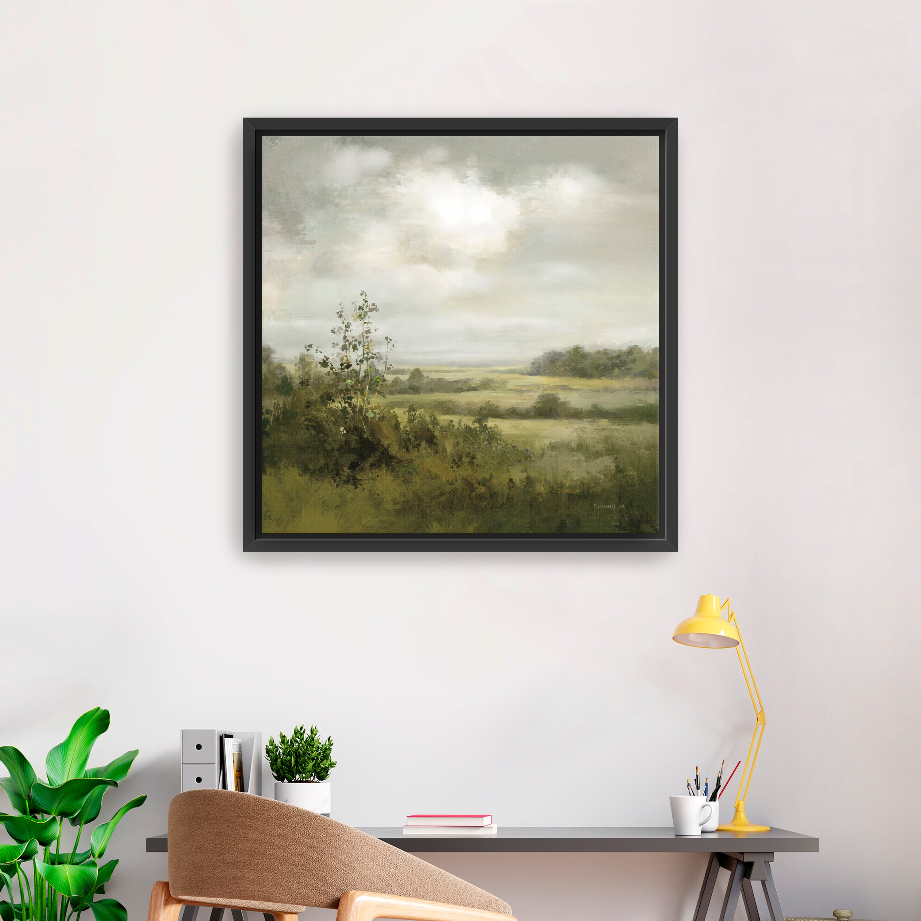 Rolling Fields Canvas Giclee