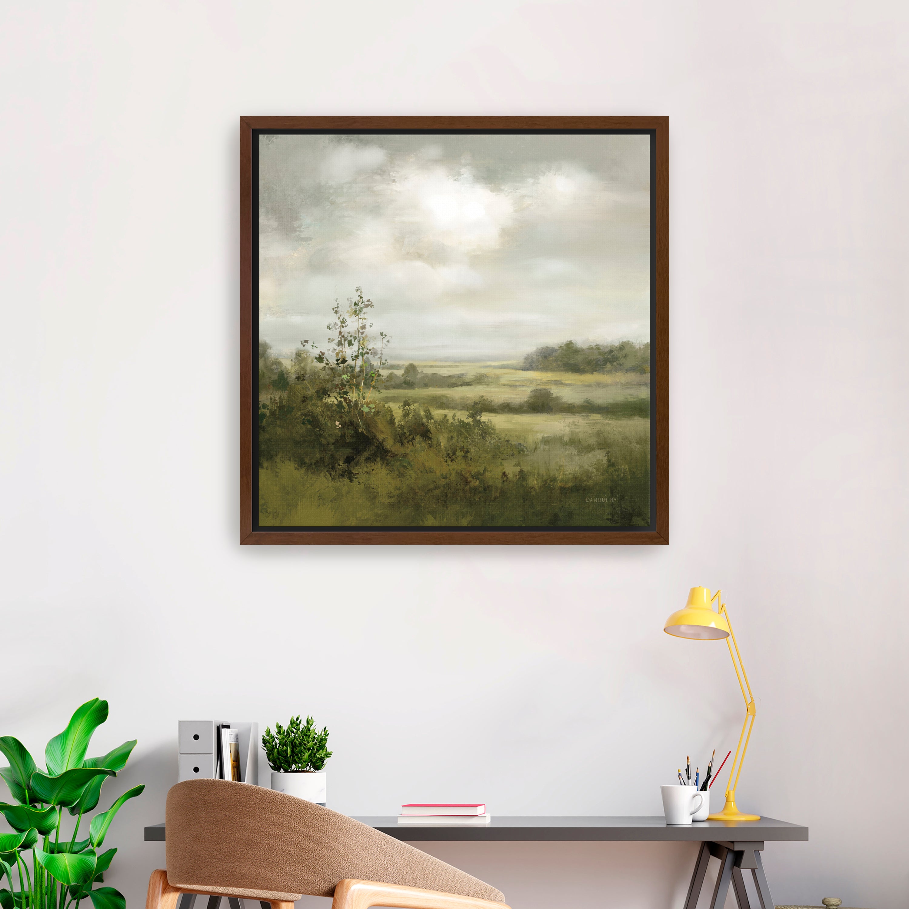 Rolling Fields Canvas Giclee