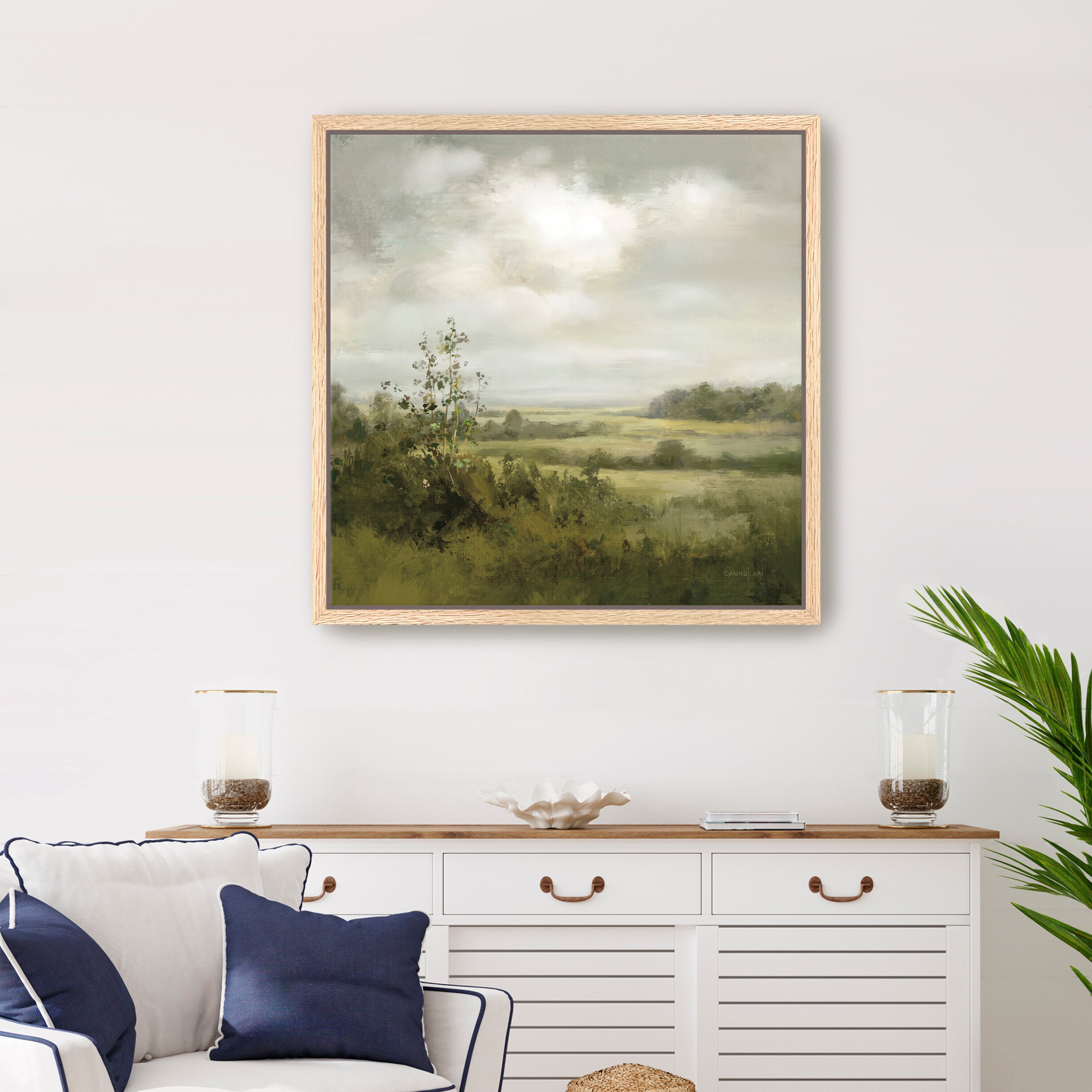 Rolling Fields Canvas Giclee