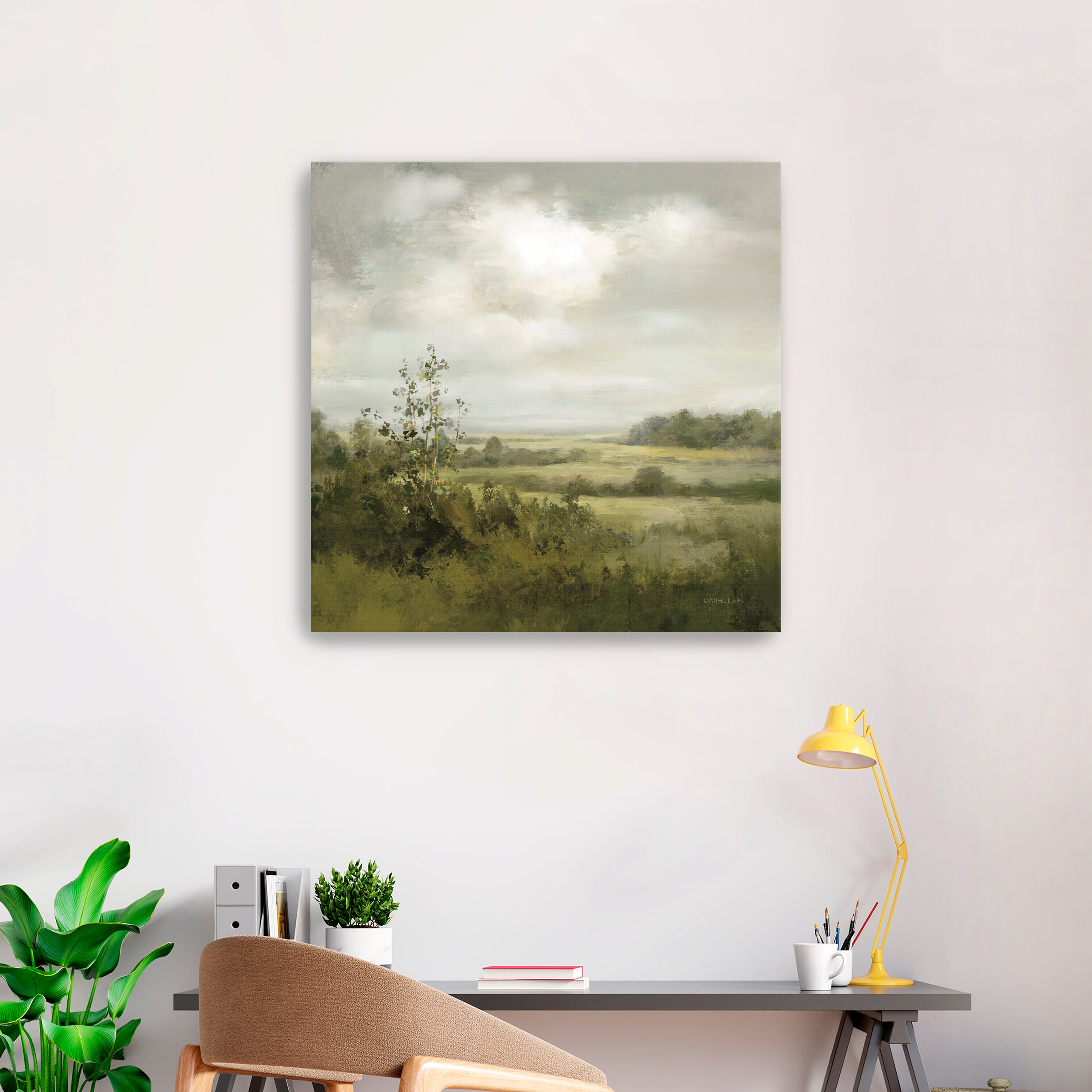Rolling Fields Canvas Giclee