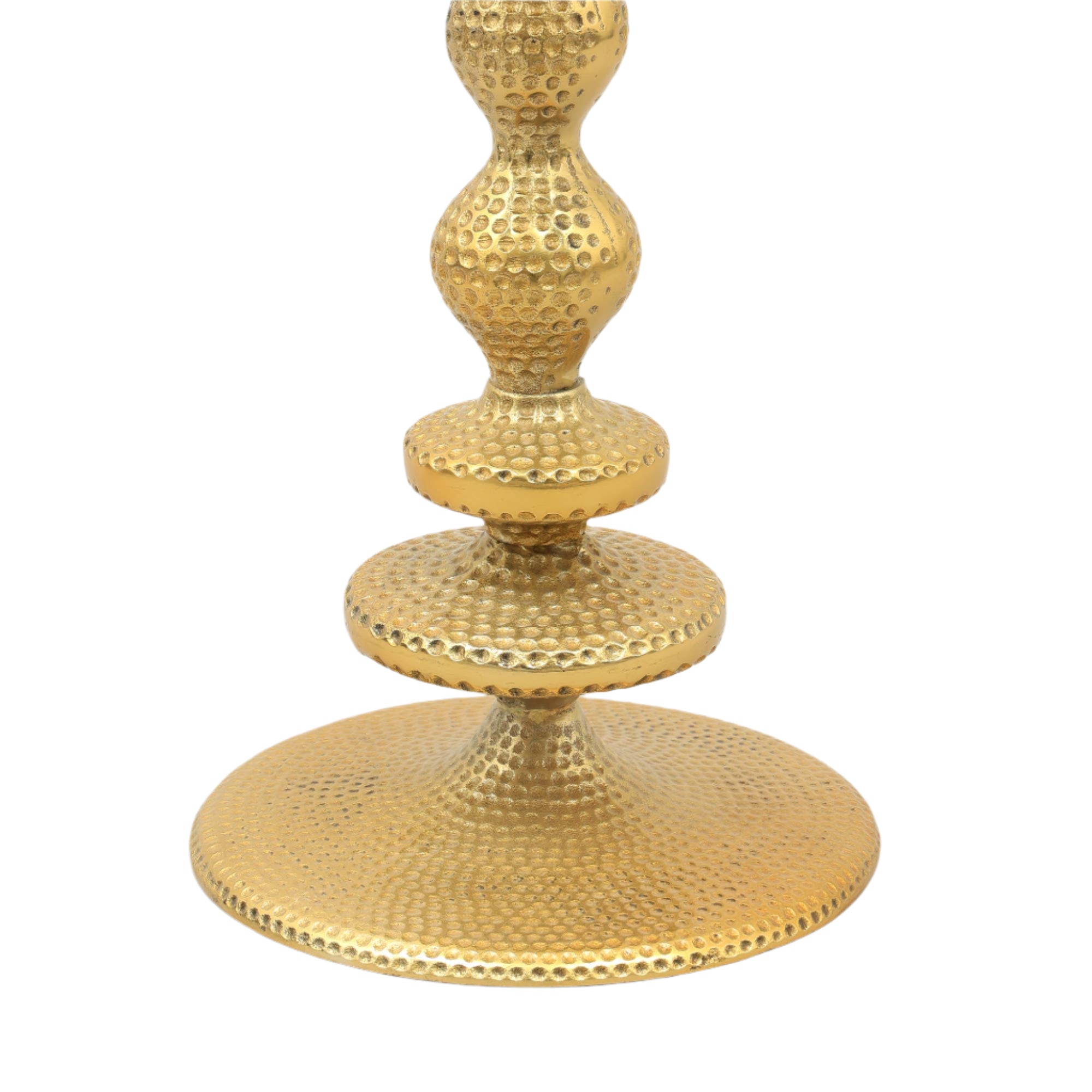Decorative Aluminium Accent Side Table-16X16X24"