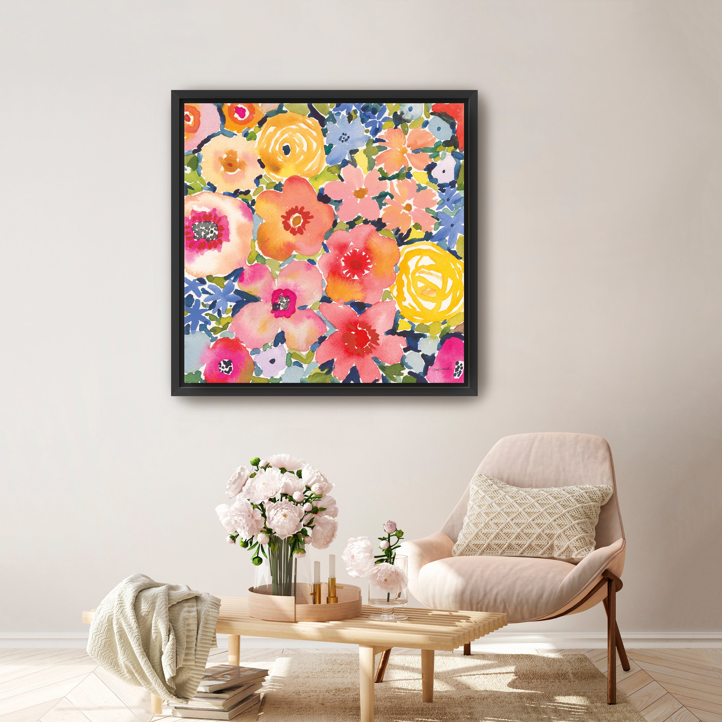 Whimsey III Canvas Giclee