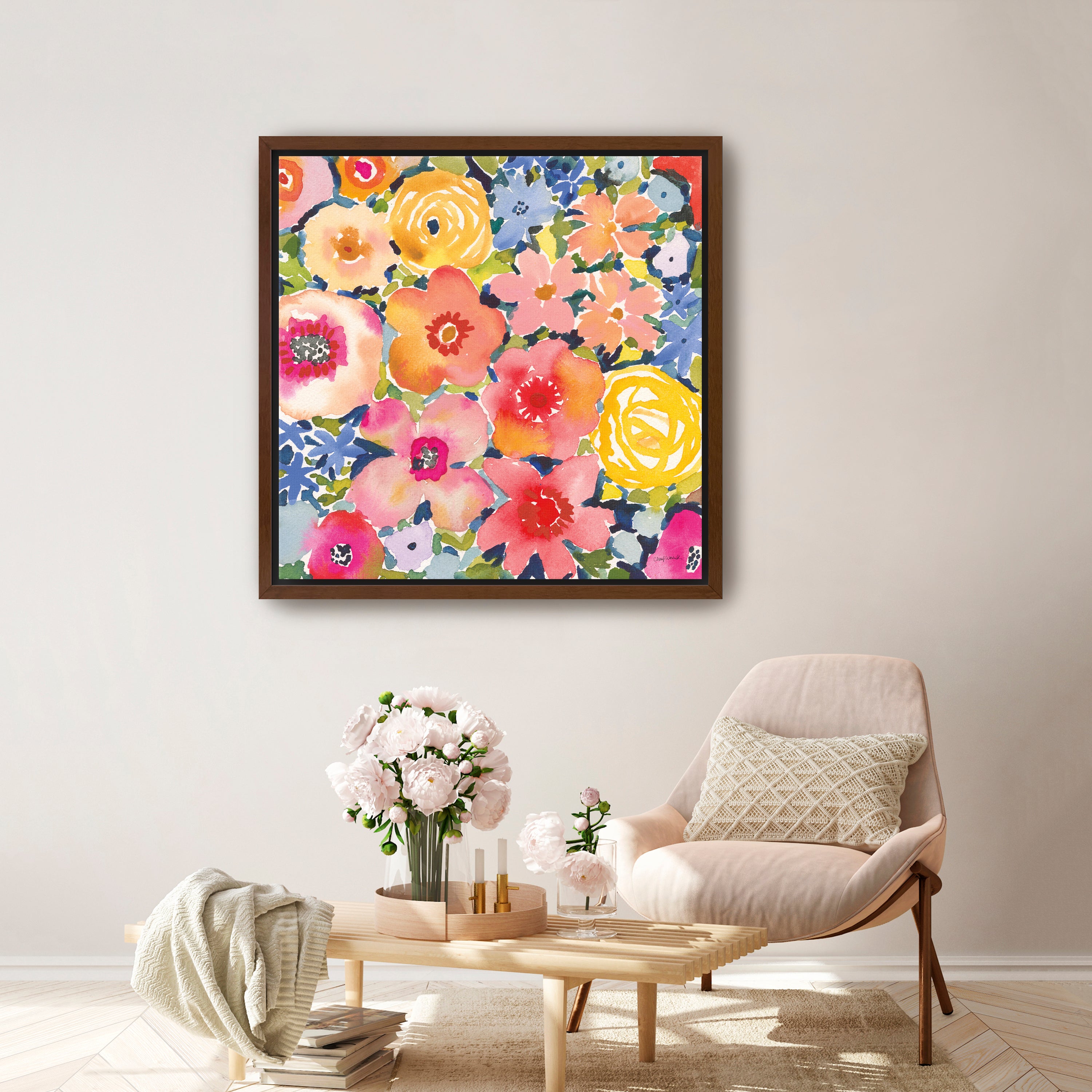 Whimsey III Canvas Giclee