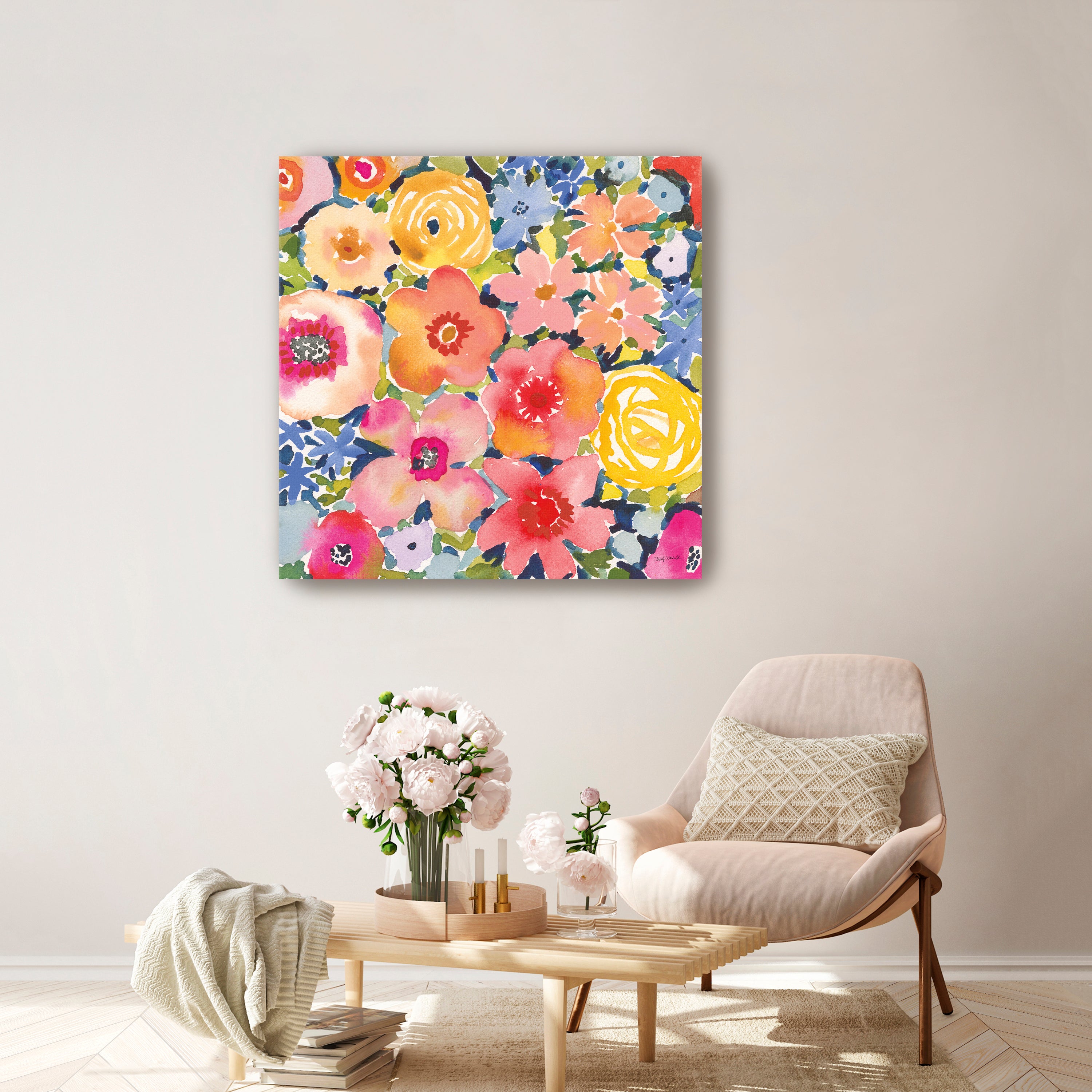 Whimsey III Canvas Giclee