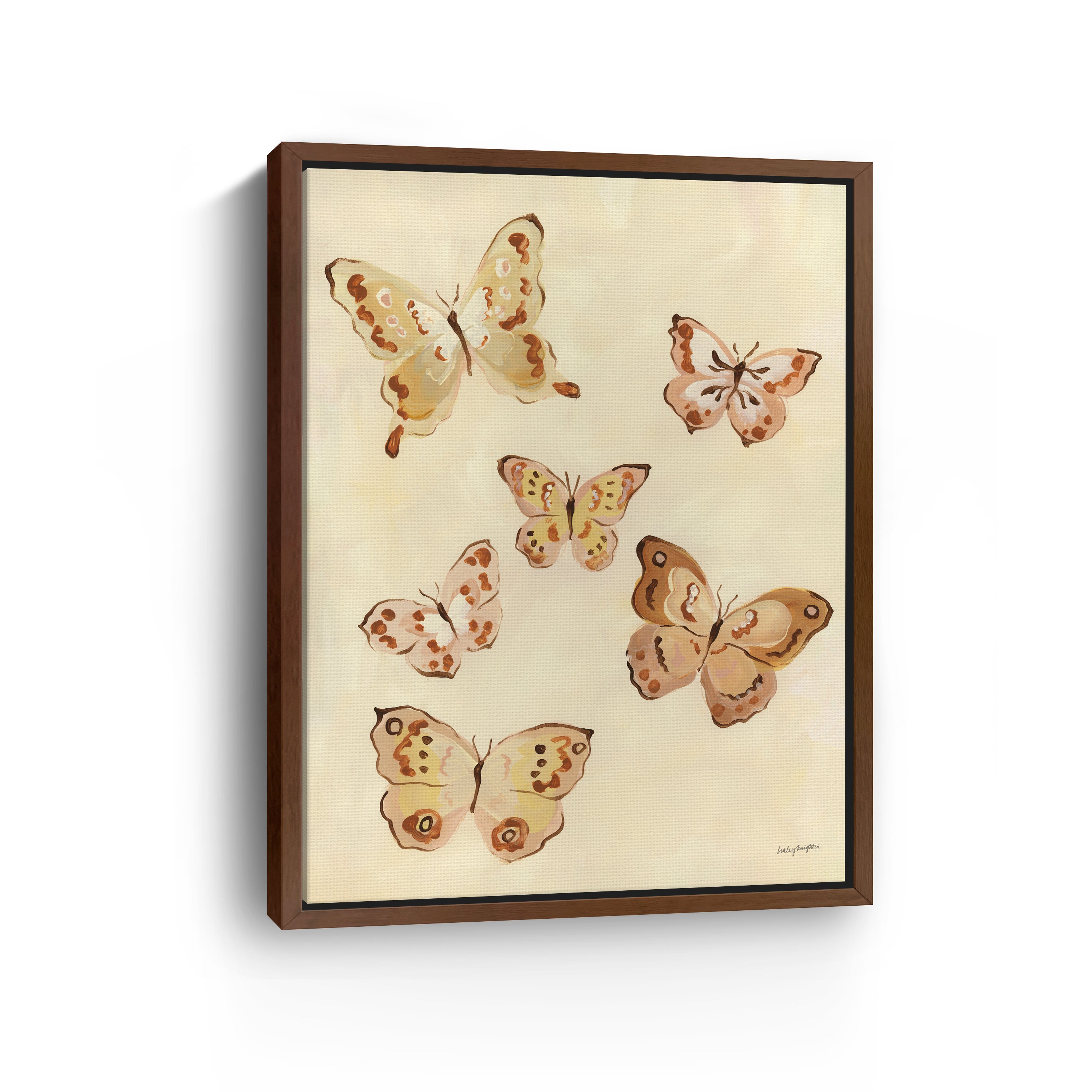 Flutters I Canvas Giclee