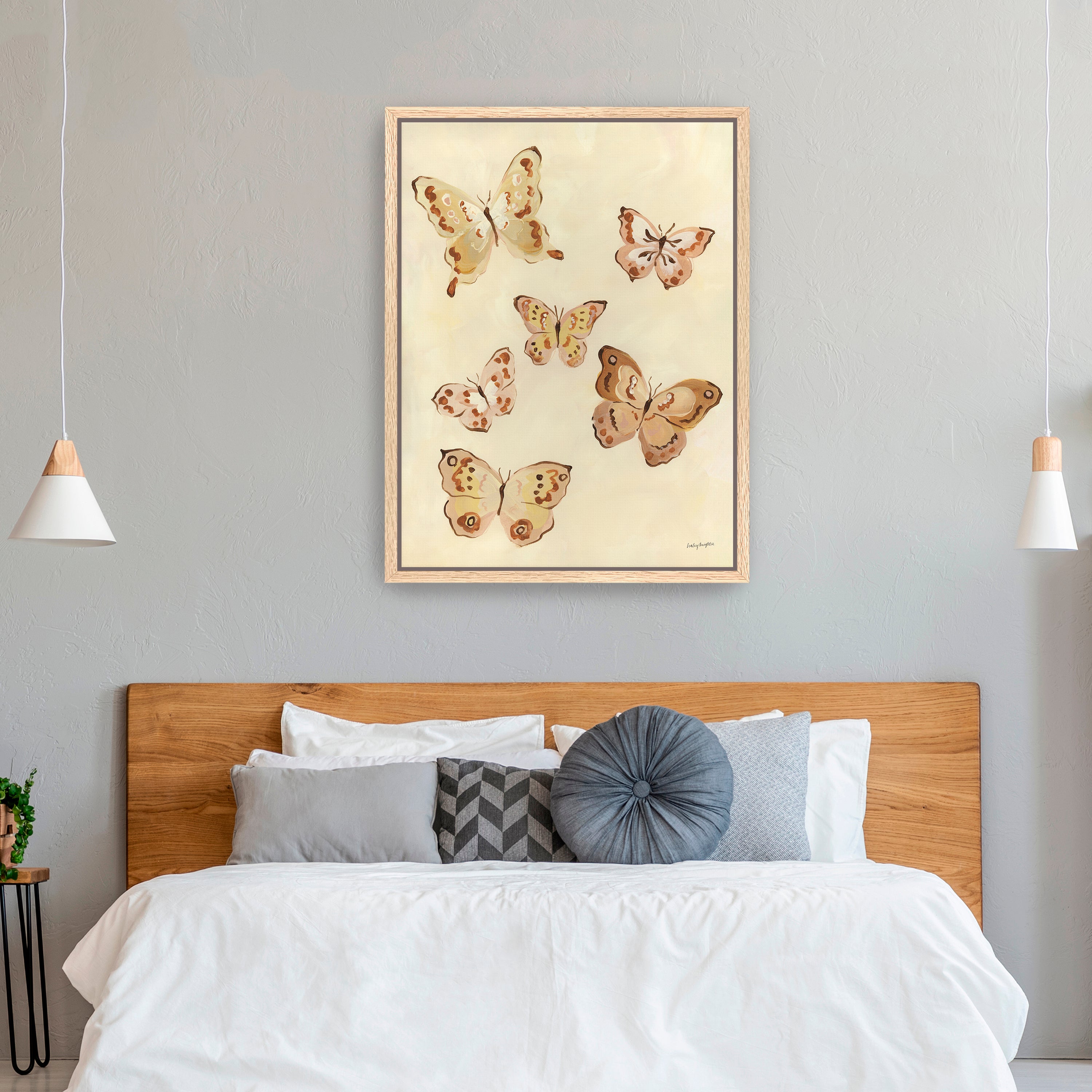 Flutters I Canvas Giclee