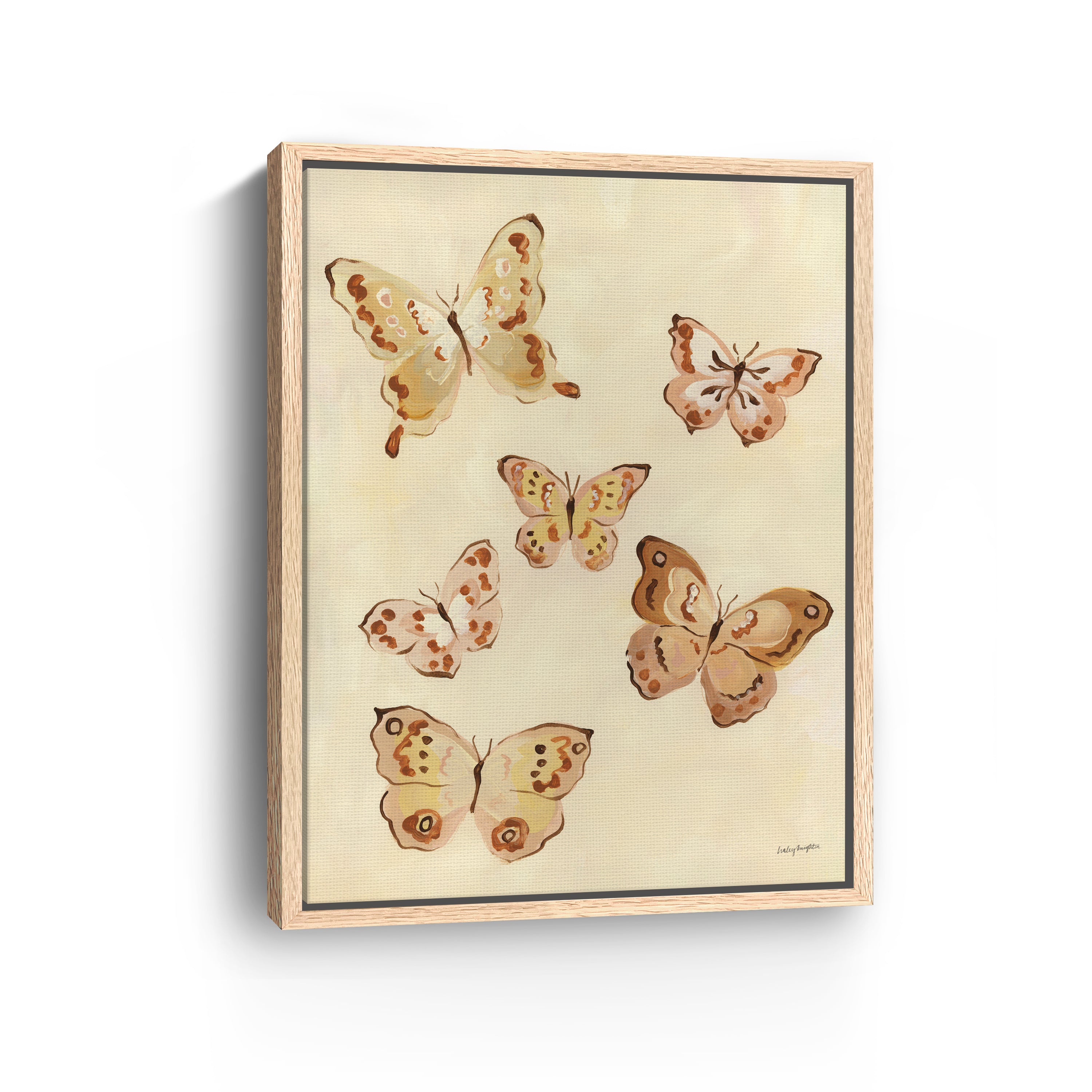 Flutters I Canvas Giclee