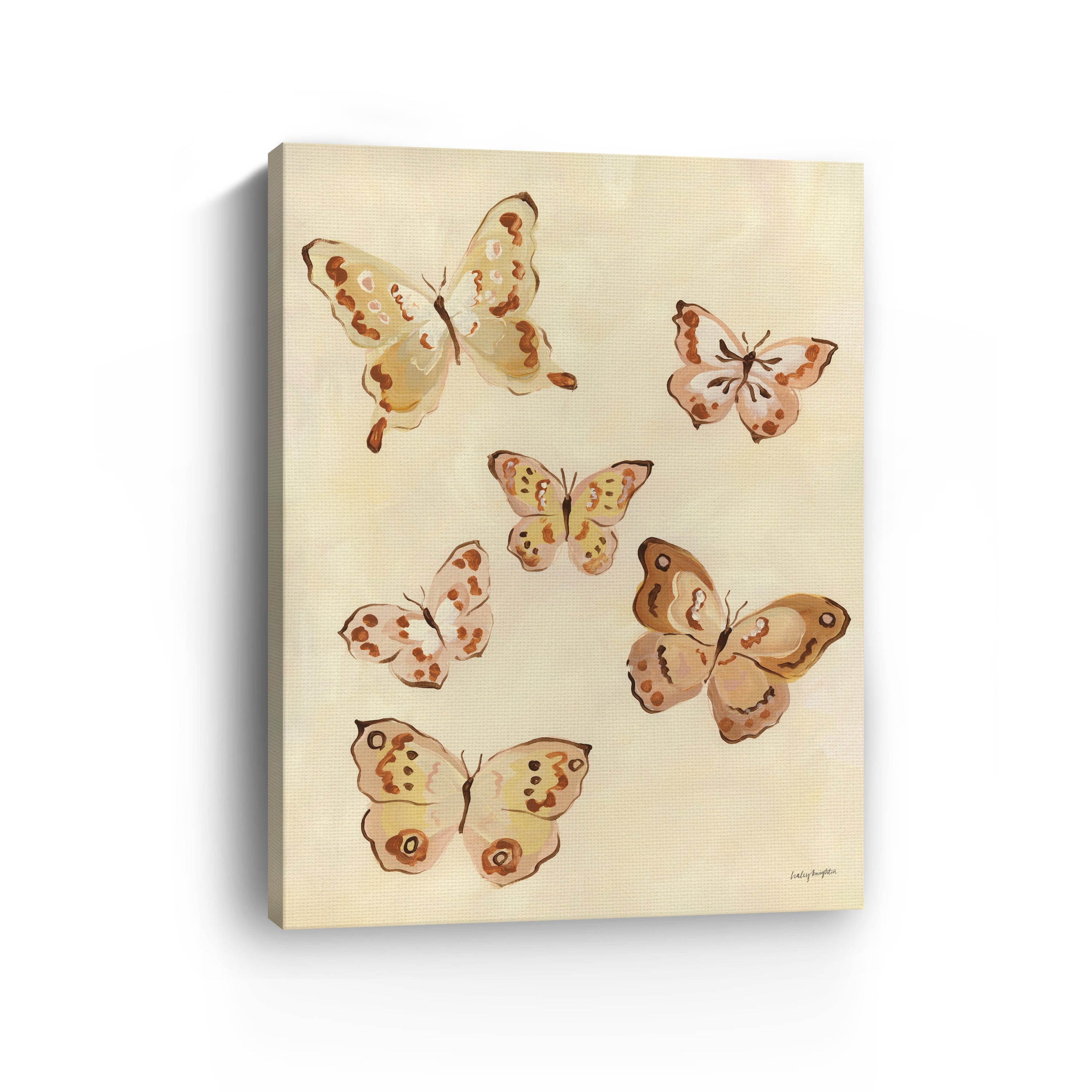 Flutters I Canvas Giclee