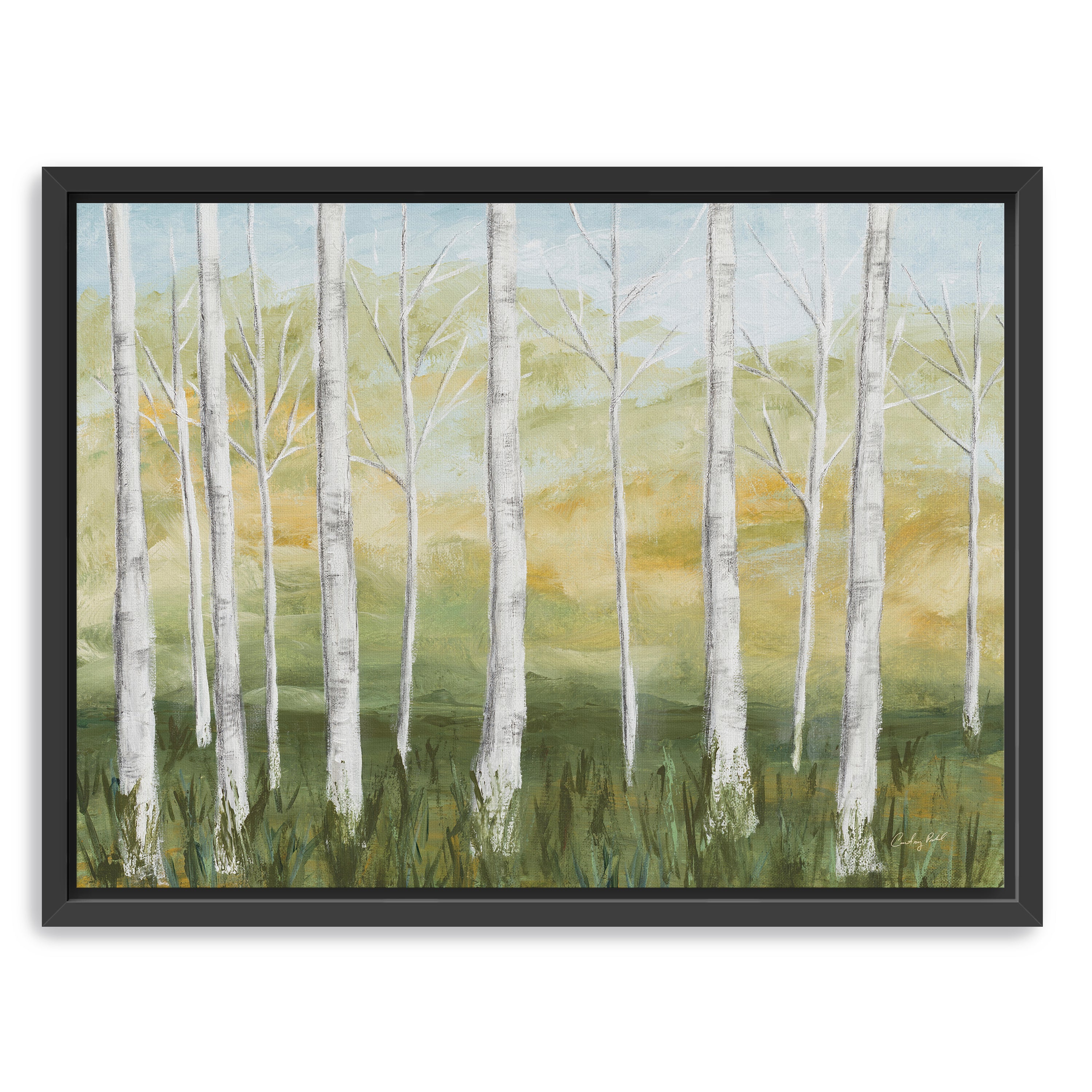 Birch Forest Canvas Giclee