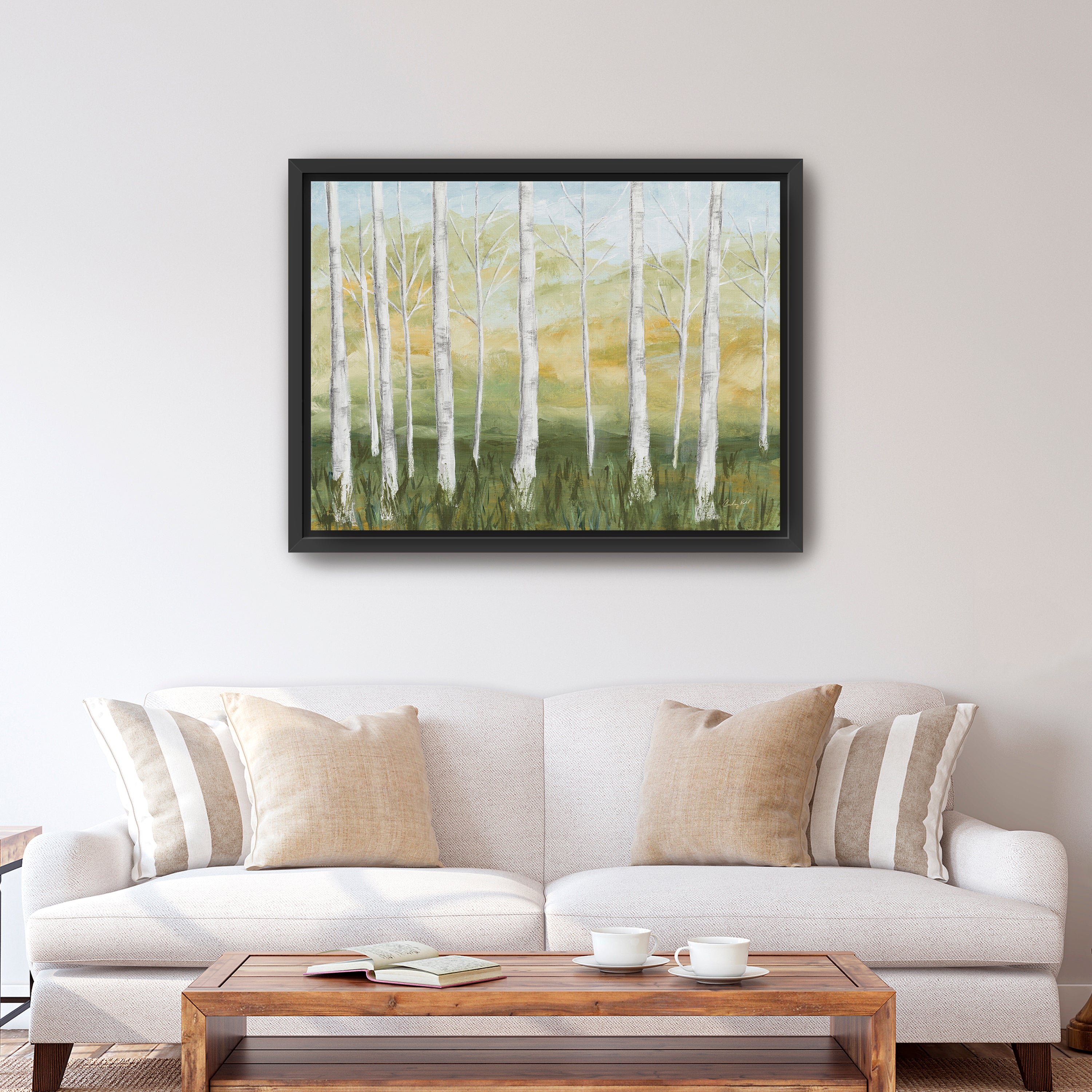 Birch Forest Canvas Giclee