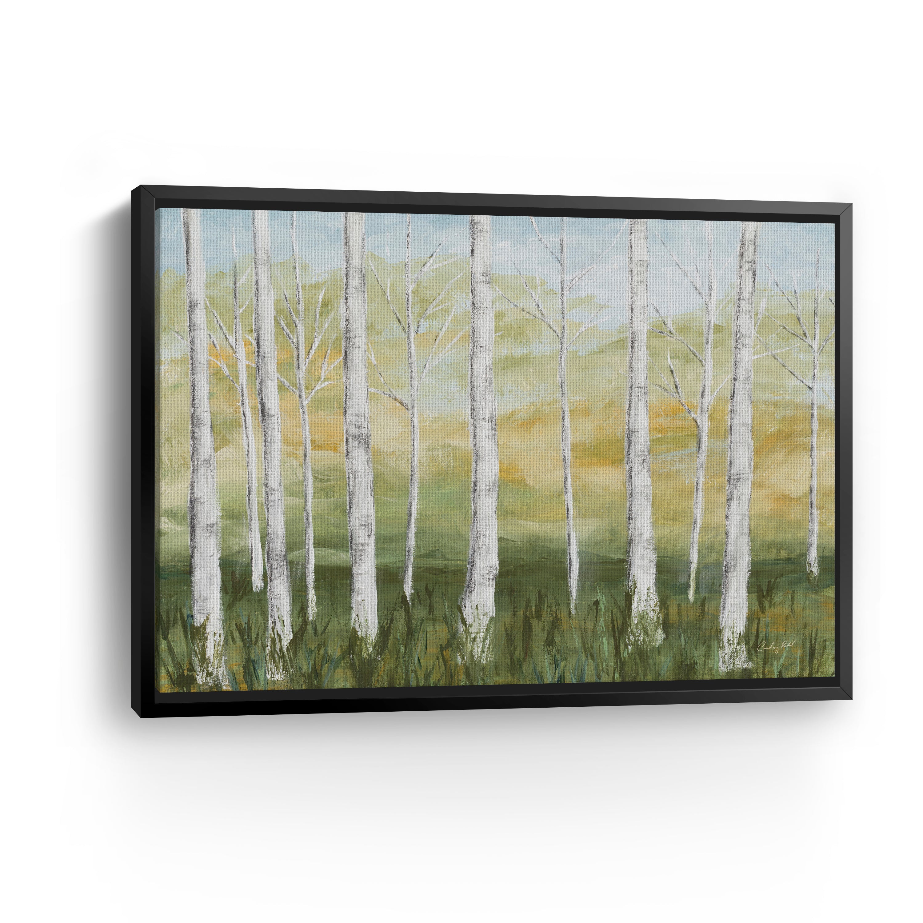 Birch Forest Canvas Giclee