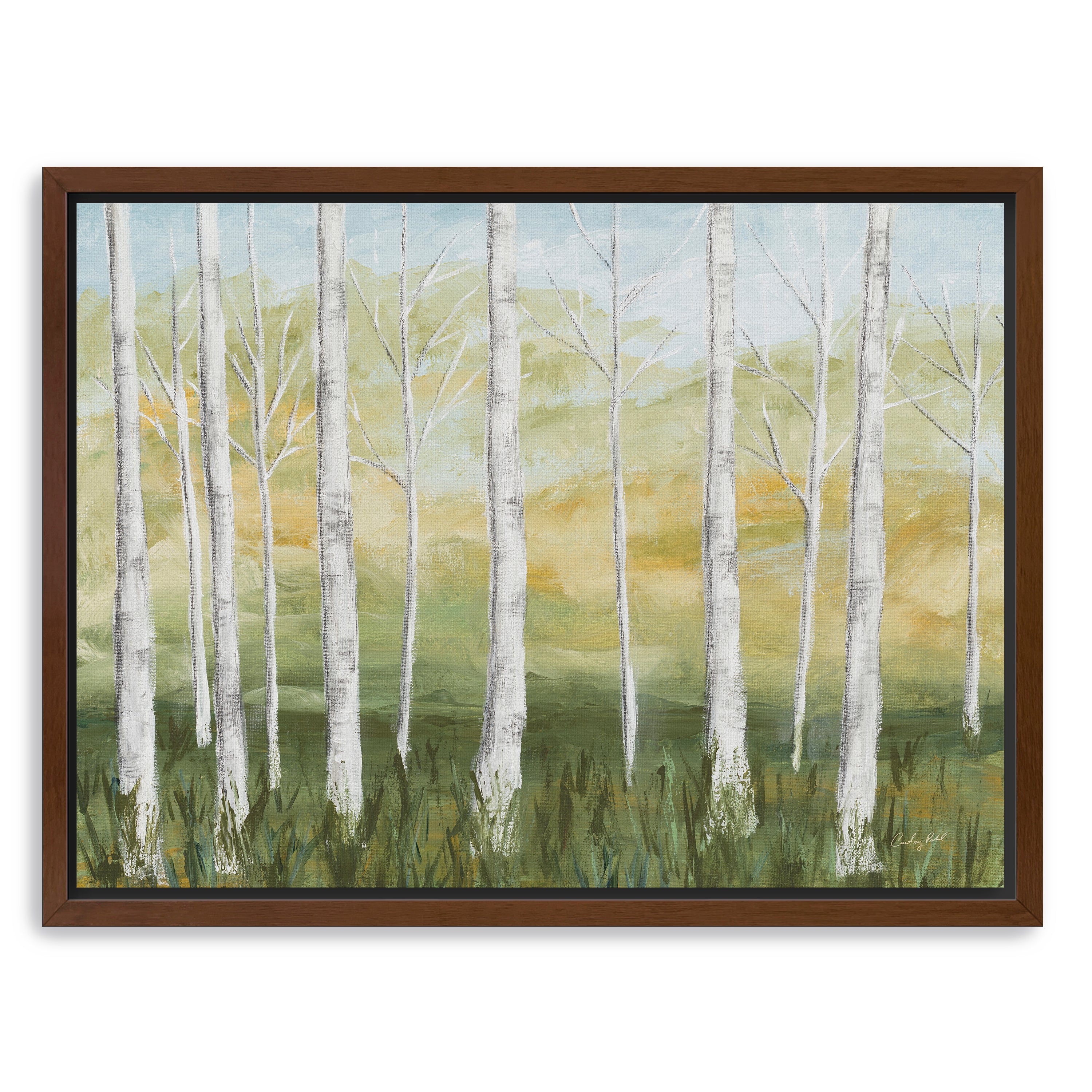 Birch Forest Canvas Giclee