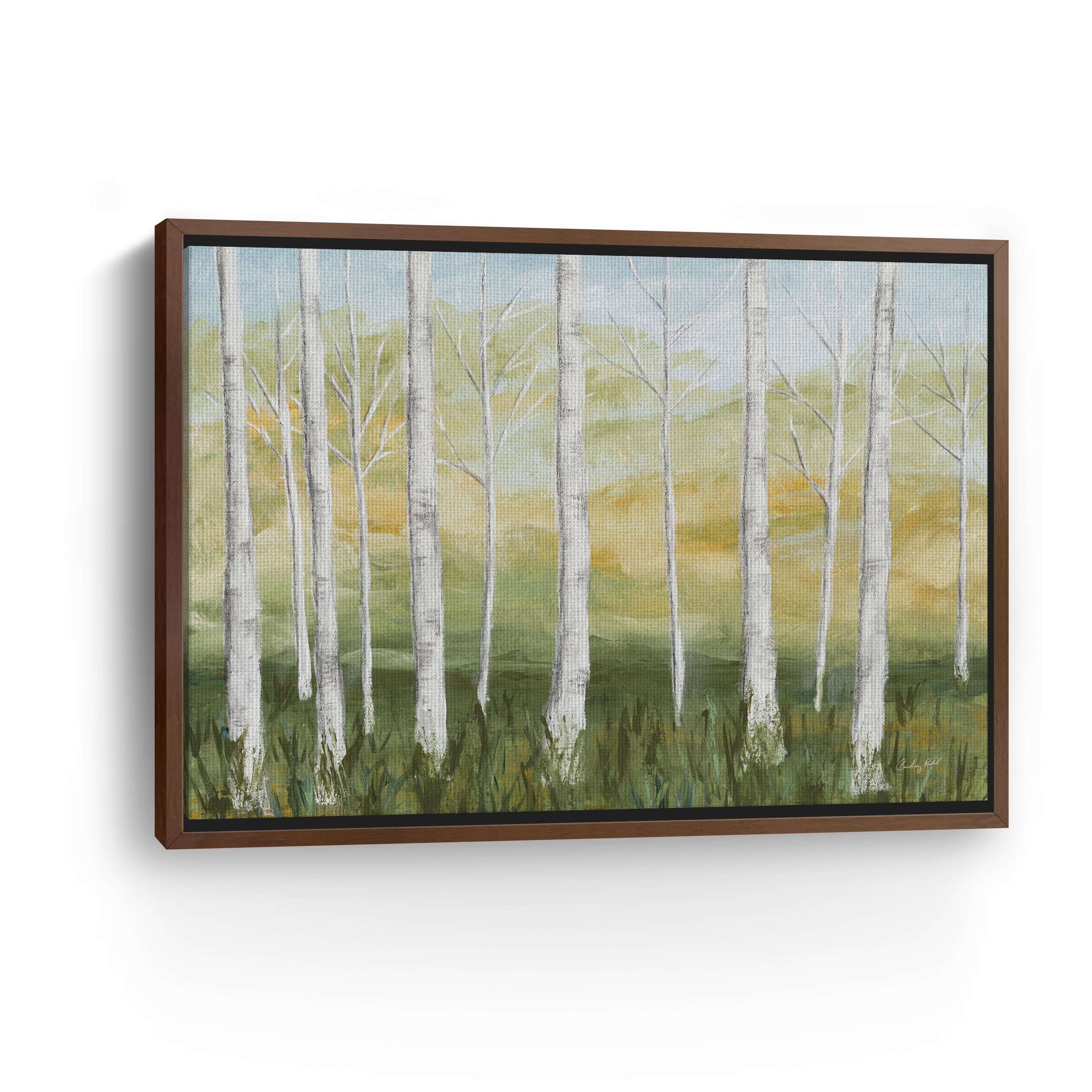 Birch Forest Canvas Giclee