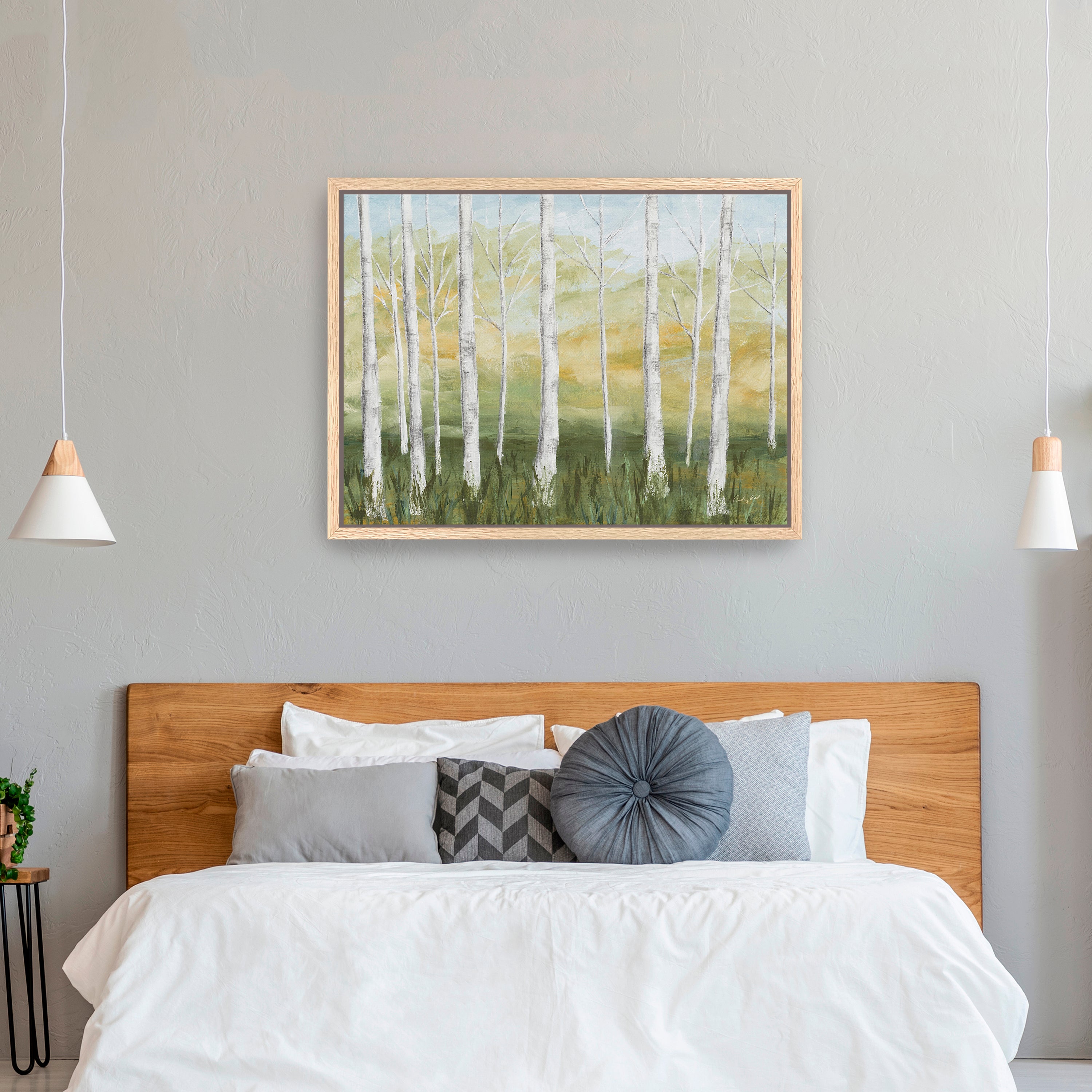 Birch Forest Canvas Giclee