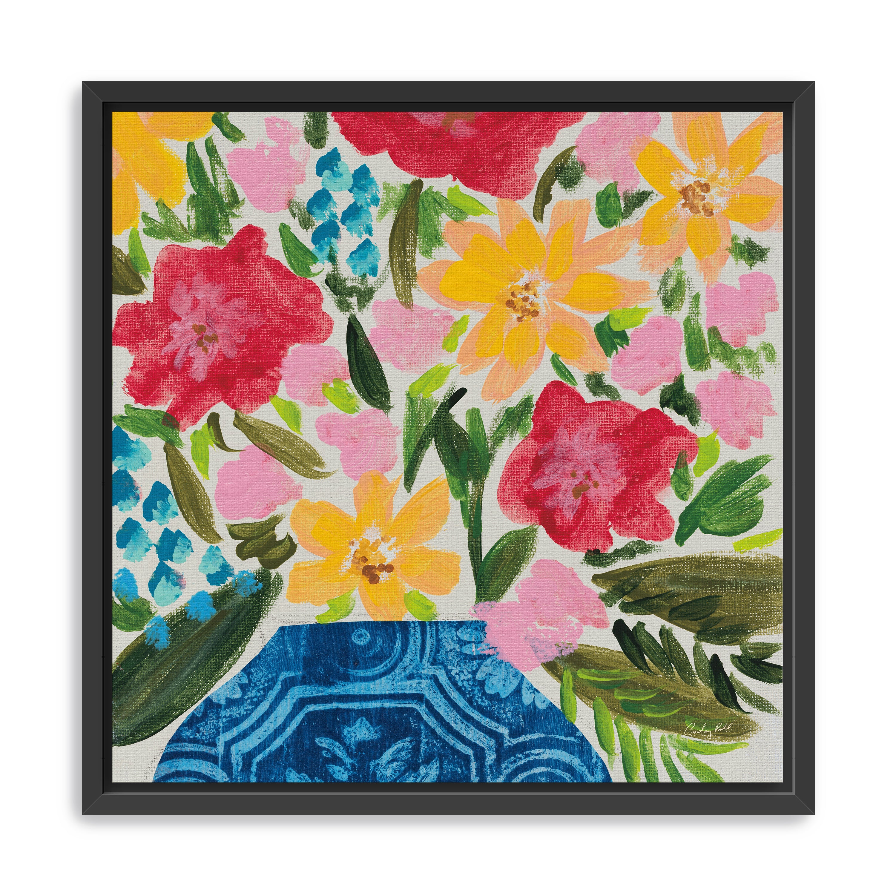 Floral Gift I Canvas Giclee