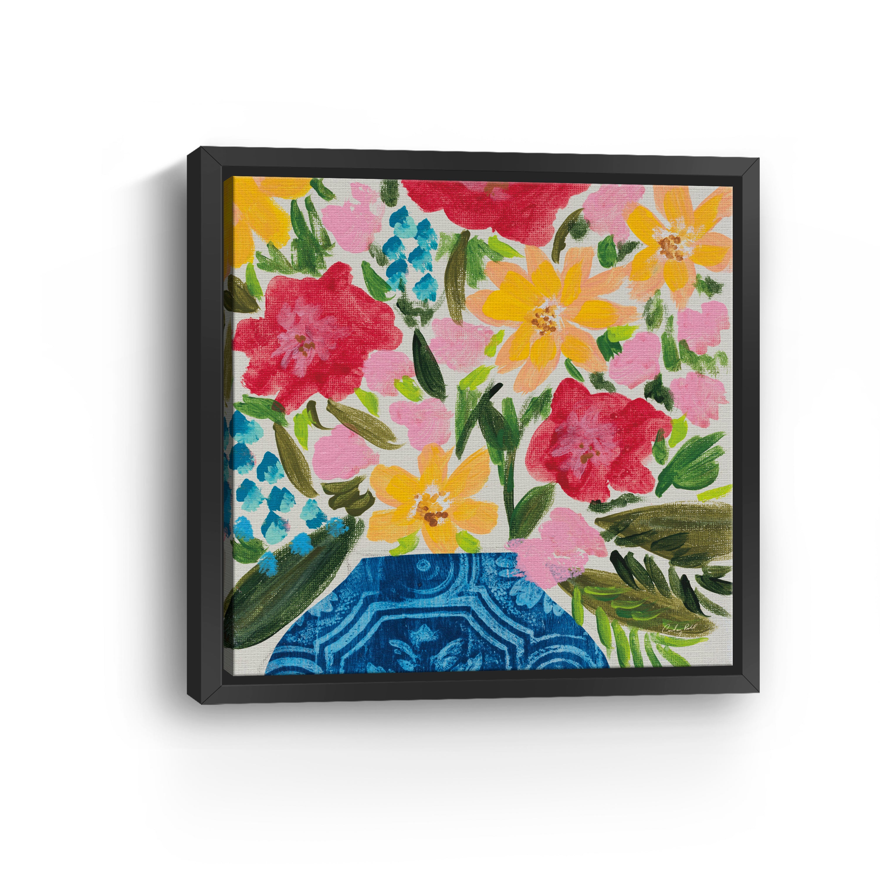 Floral Gift I Canvas Giclee