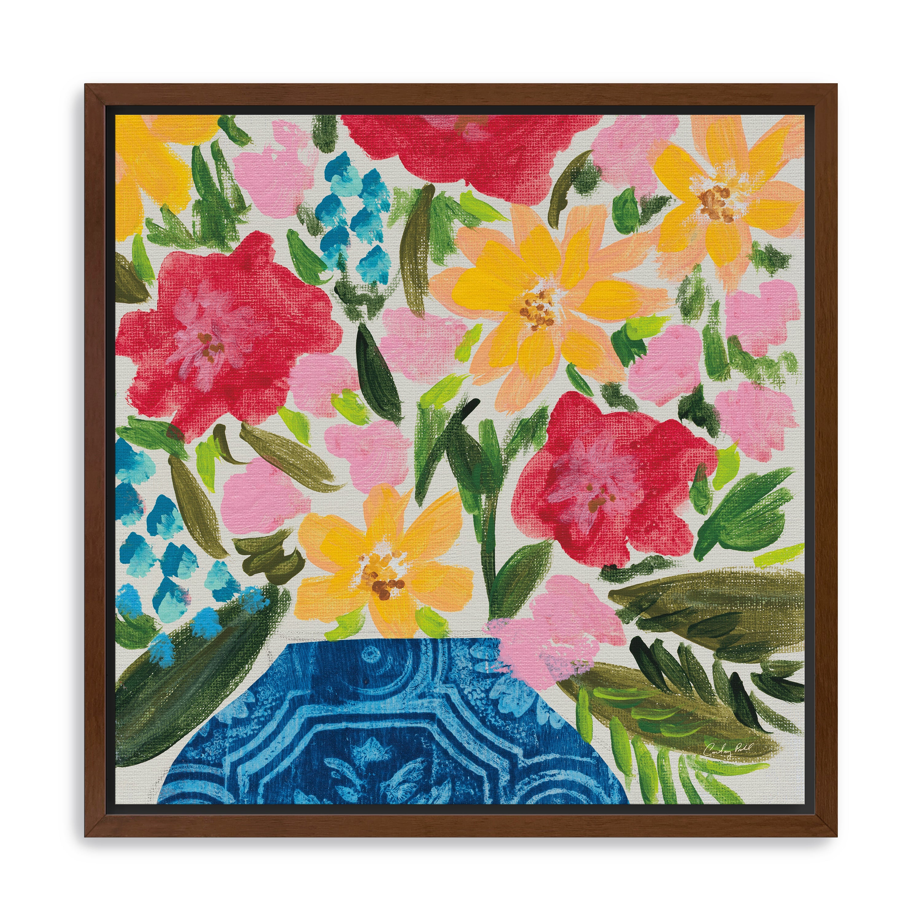 Floral Gift I Canvas Giclee
