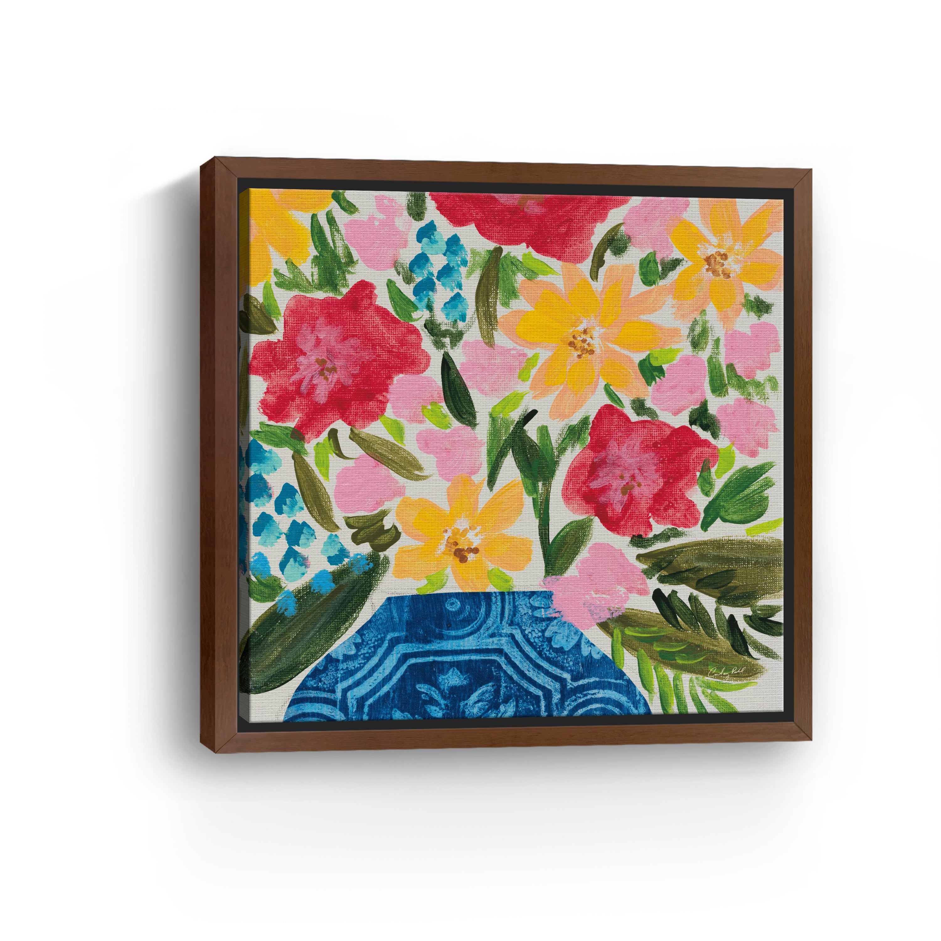 Floral Gift I Canvas Giclee