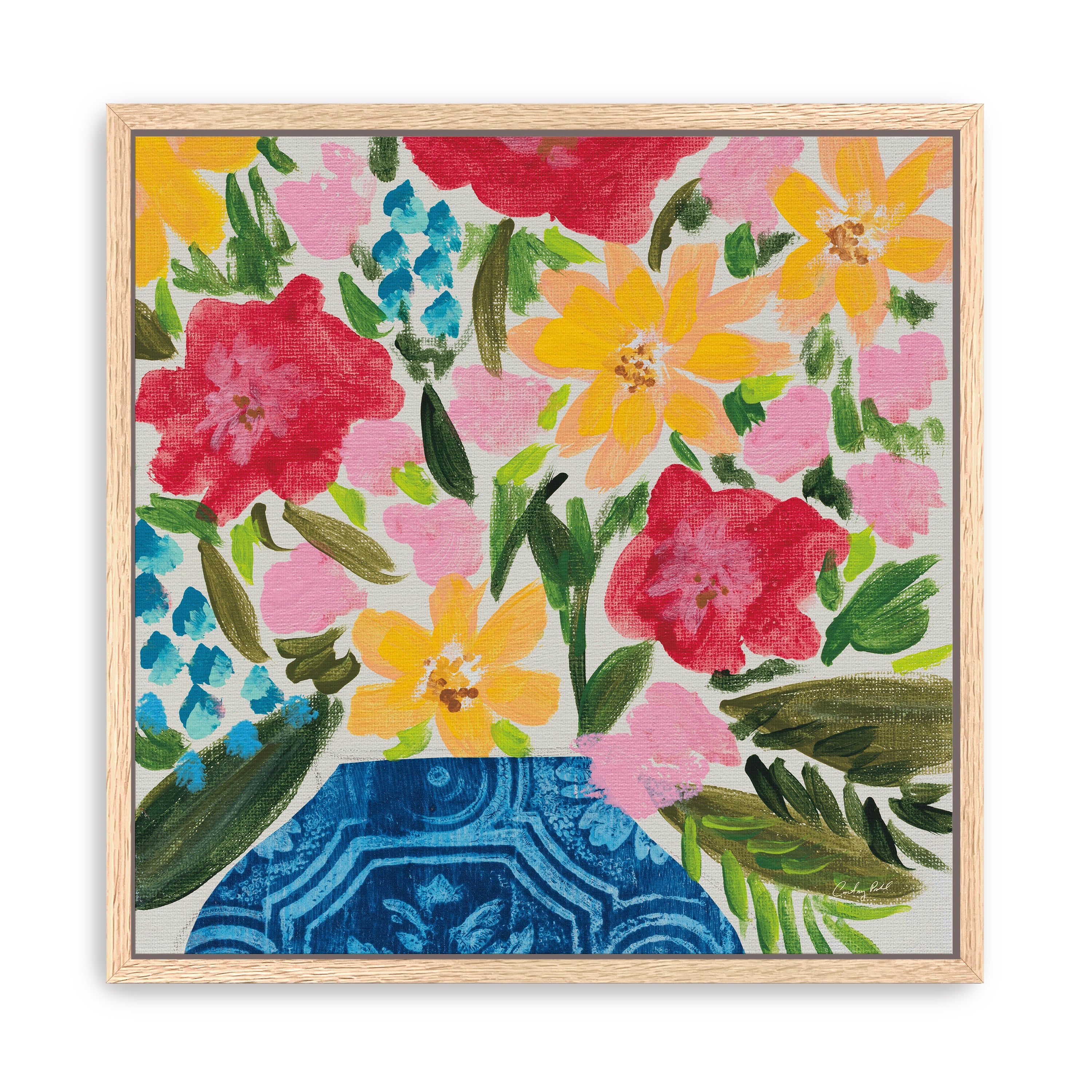 Floral Gift I Canvas Giclee