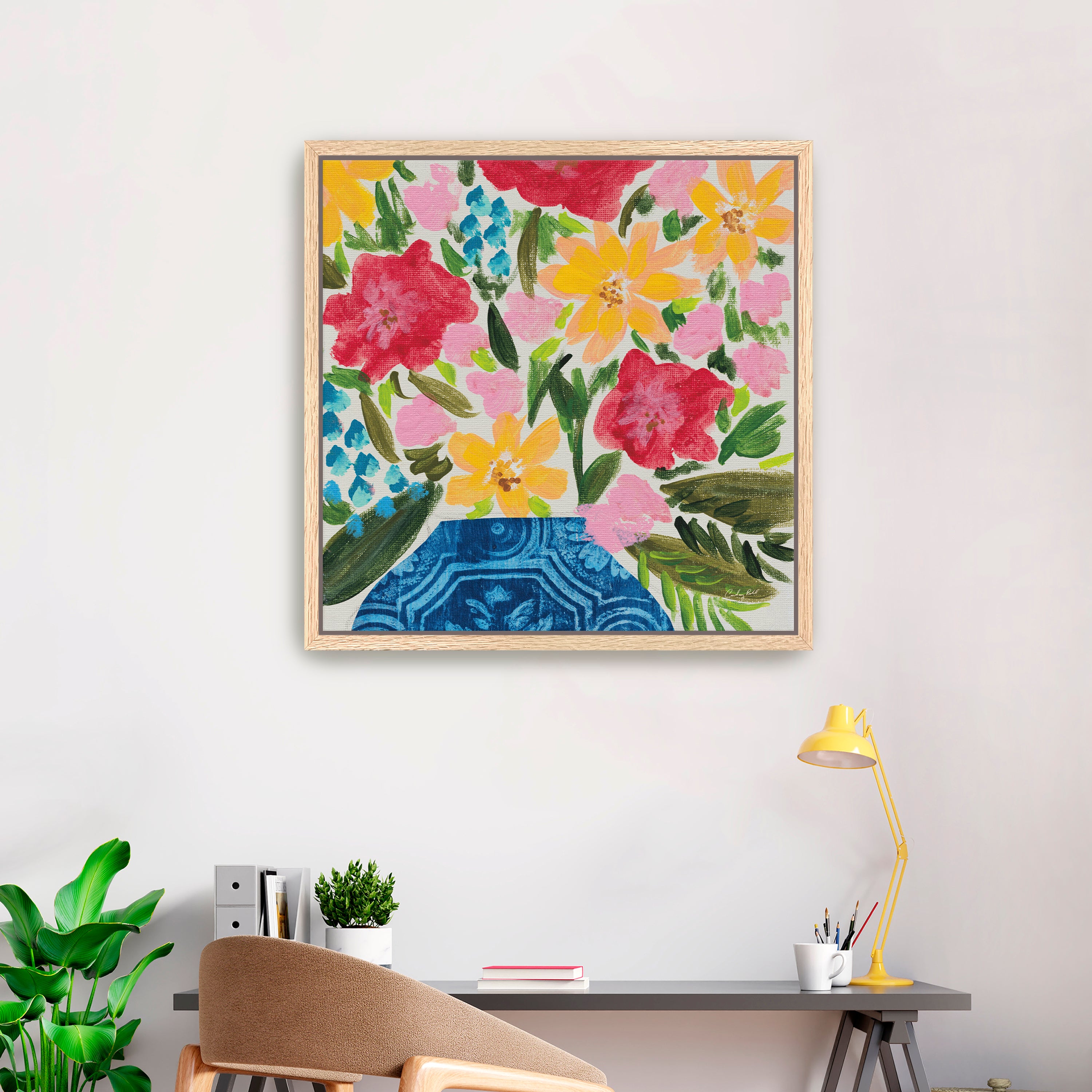 Floral Gift I Canvas Giclee