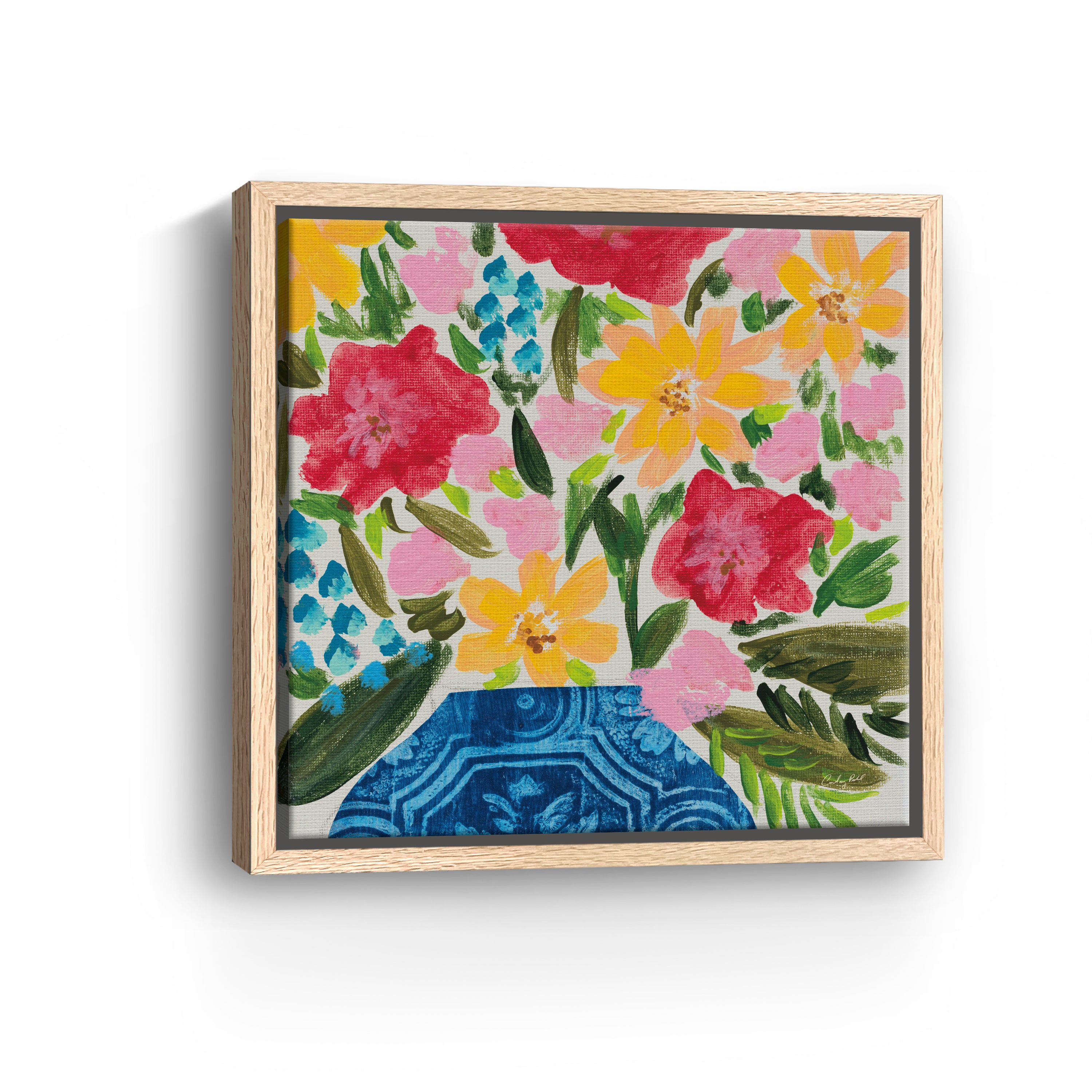 Floral Gift I Canvas Giclee
