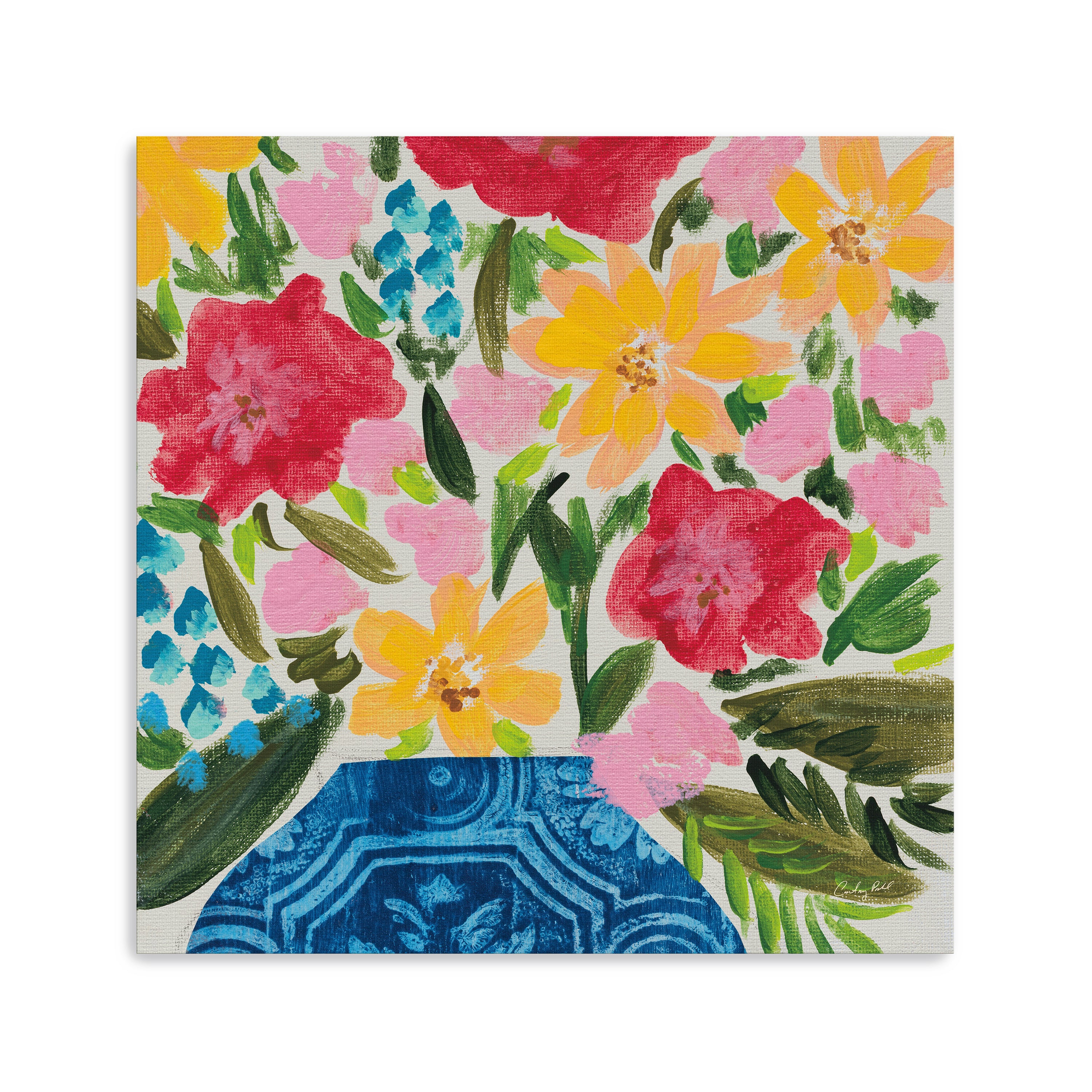 Floral Gift I Canvas Giclee