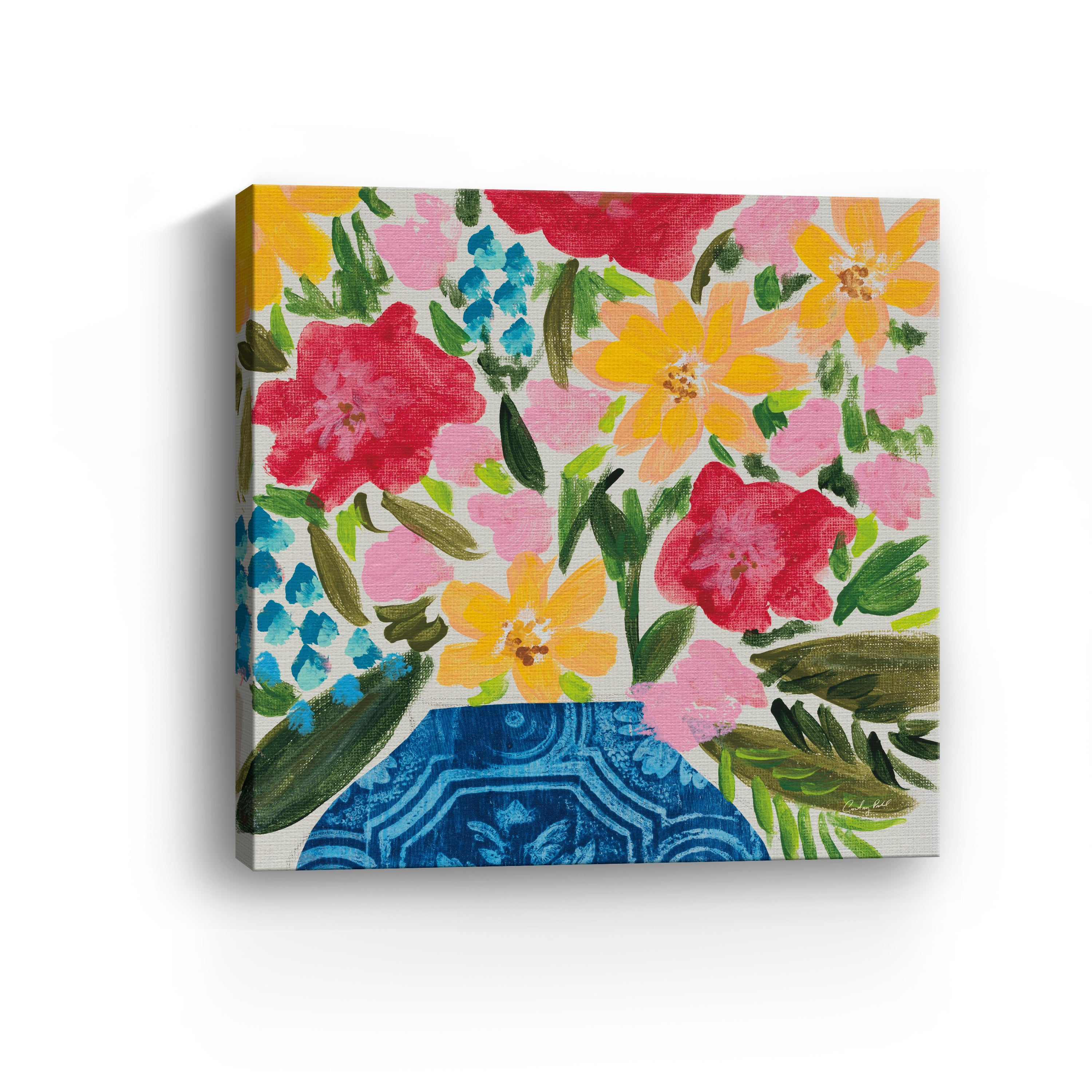 Floral Gift I Canvas Giclee