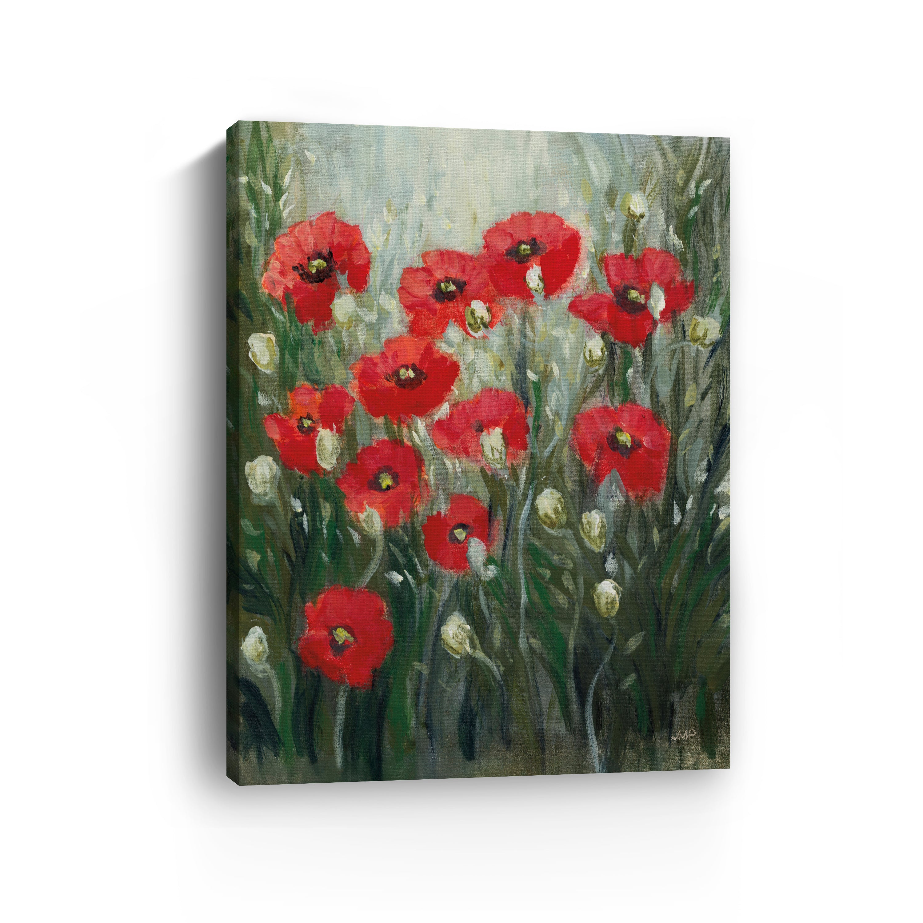 Whispering Poppies Canvas Giclee