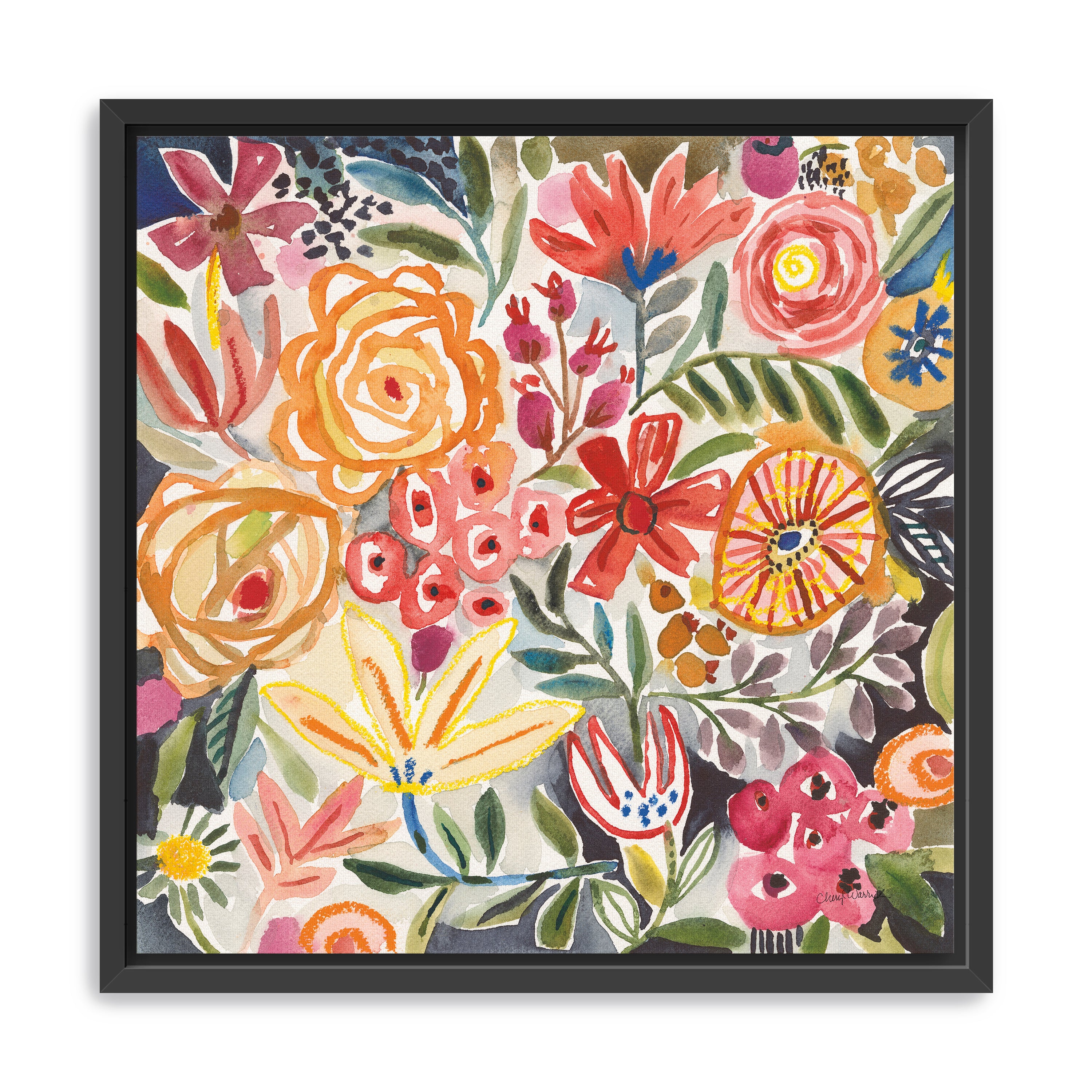 Forte Florals III Canvas Giclee