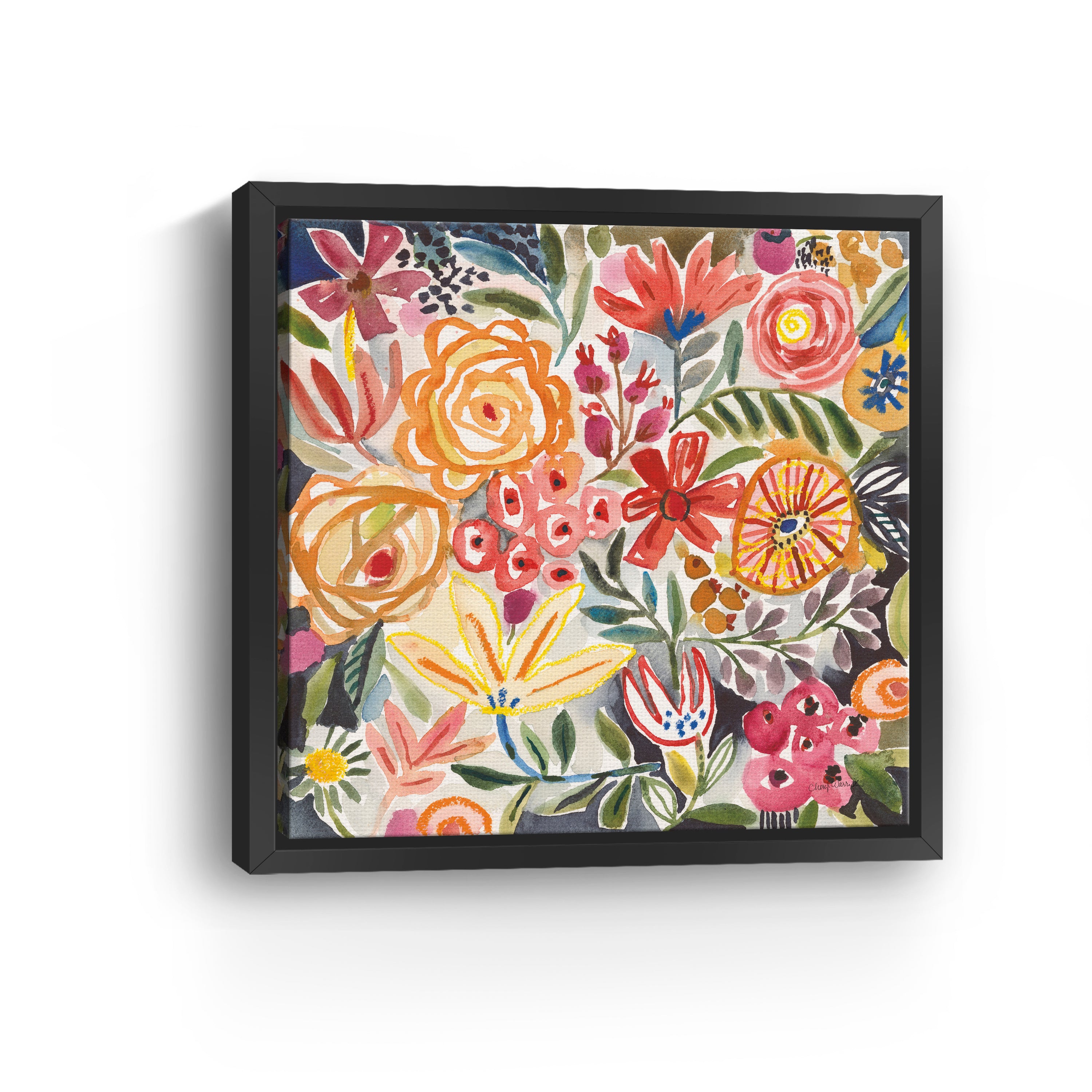 Forte Florals III Canvas Giclee