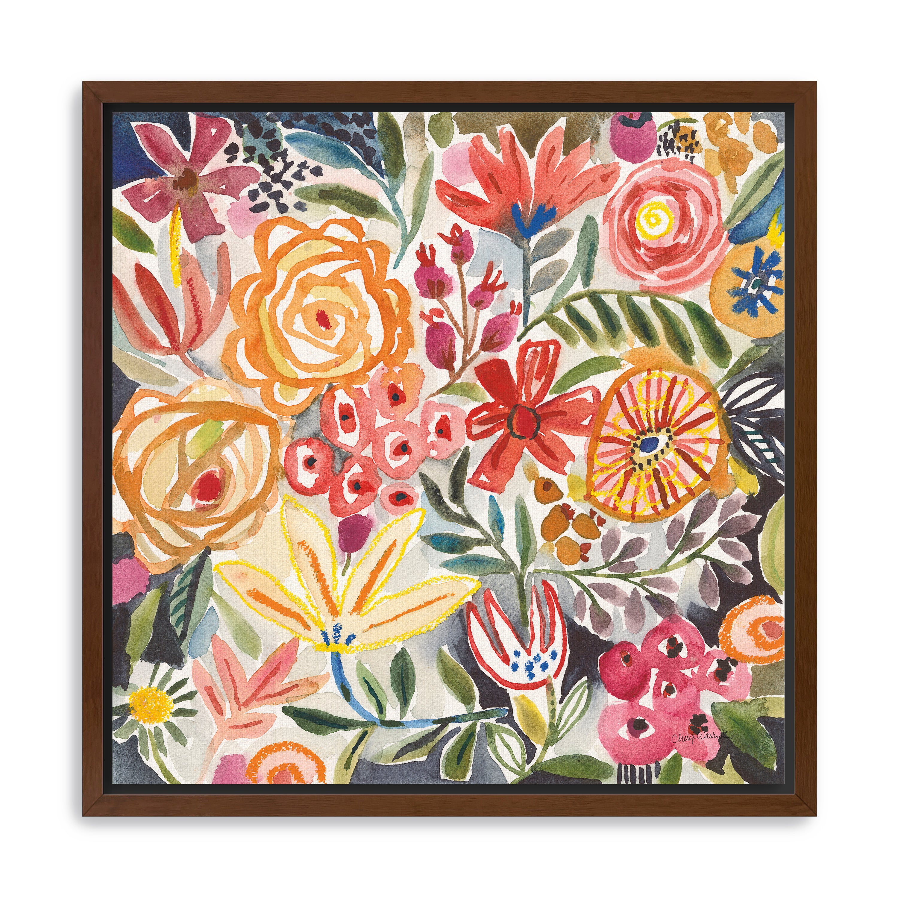 Forte Florals III Canvas Giclee