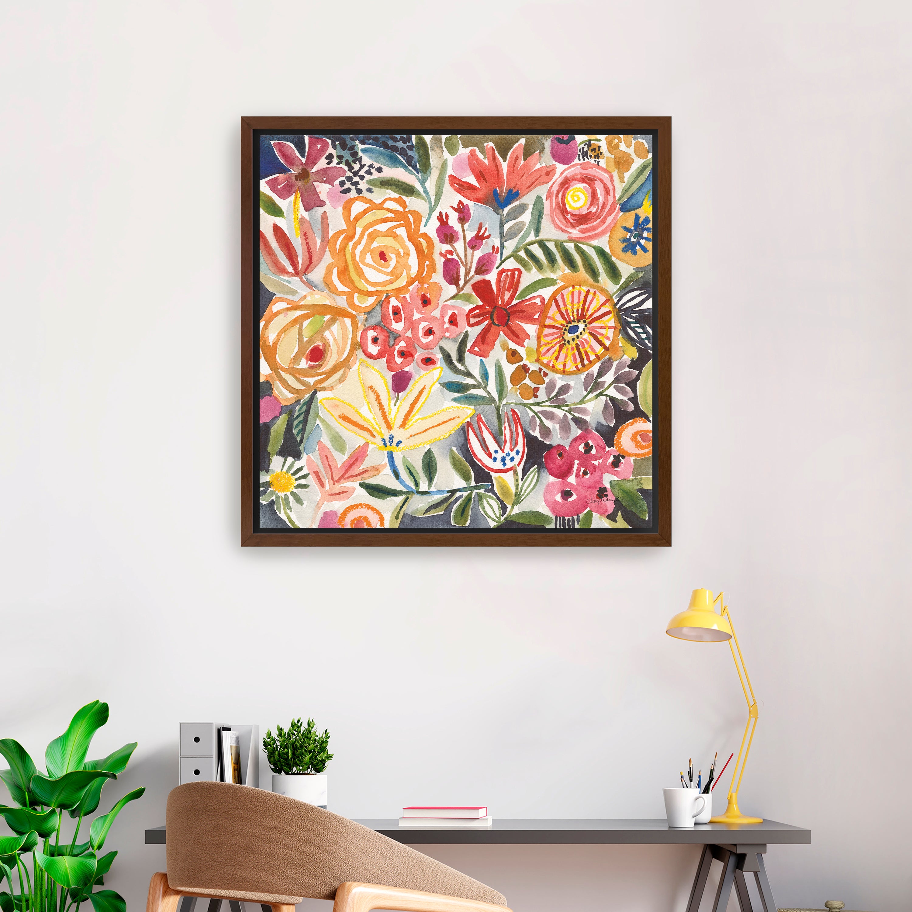 Forte Florals III Canvas Giclee