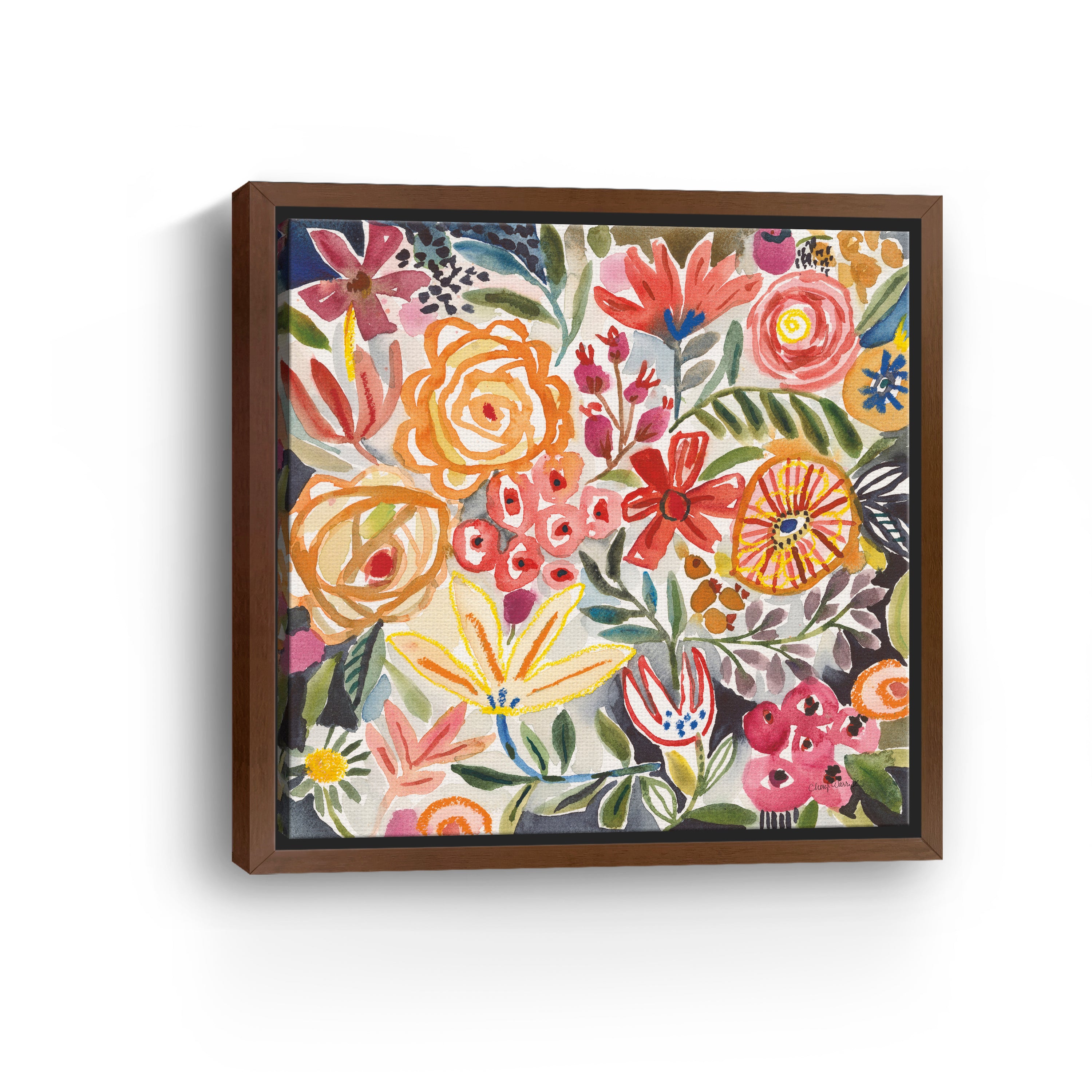Forte Florals III Canvas Giclee