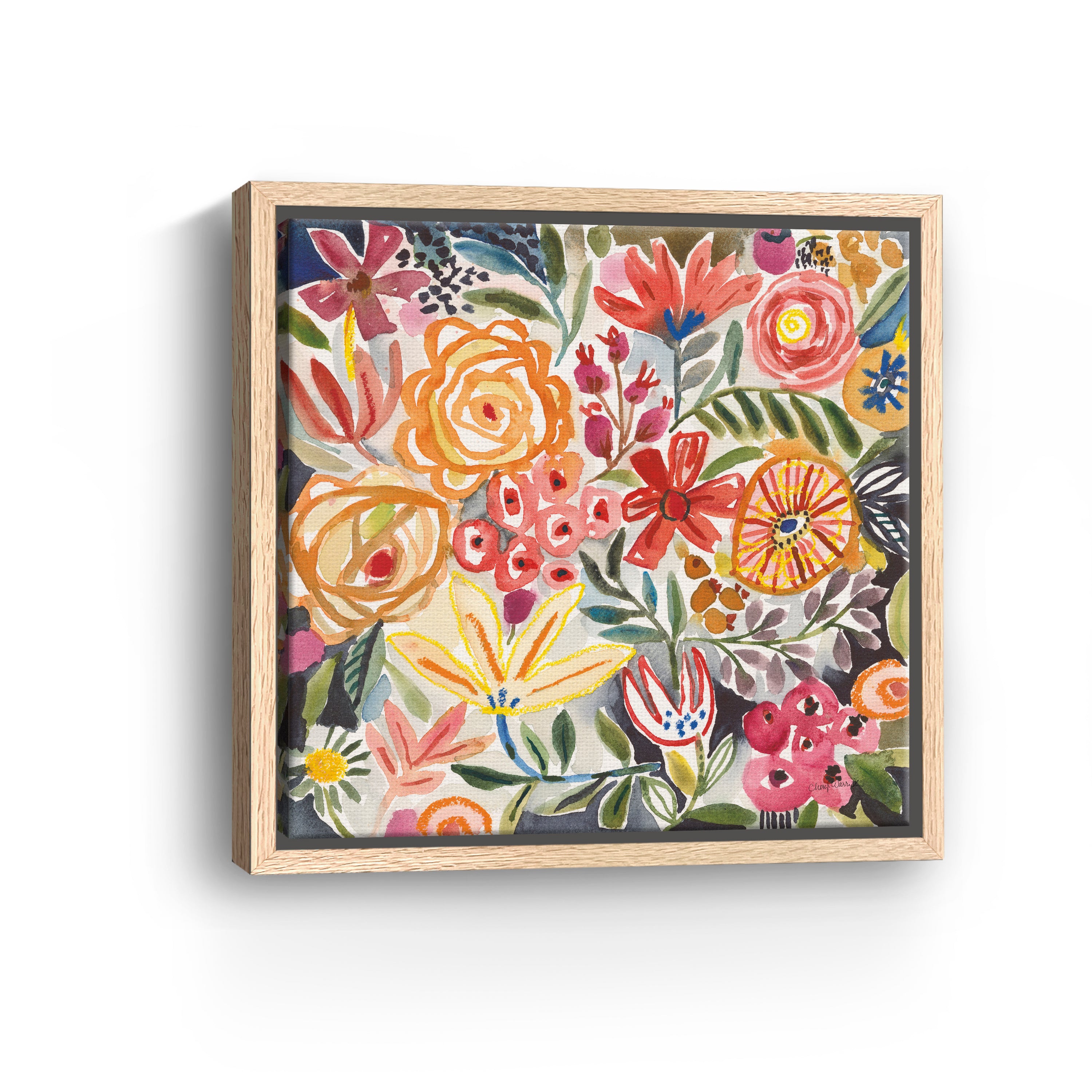 Forte Florals III Canvas Giclee