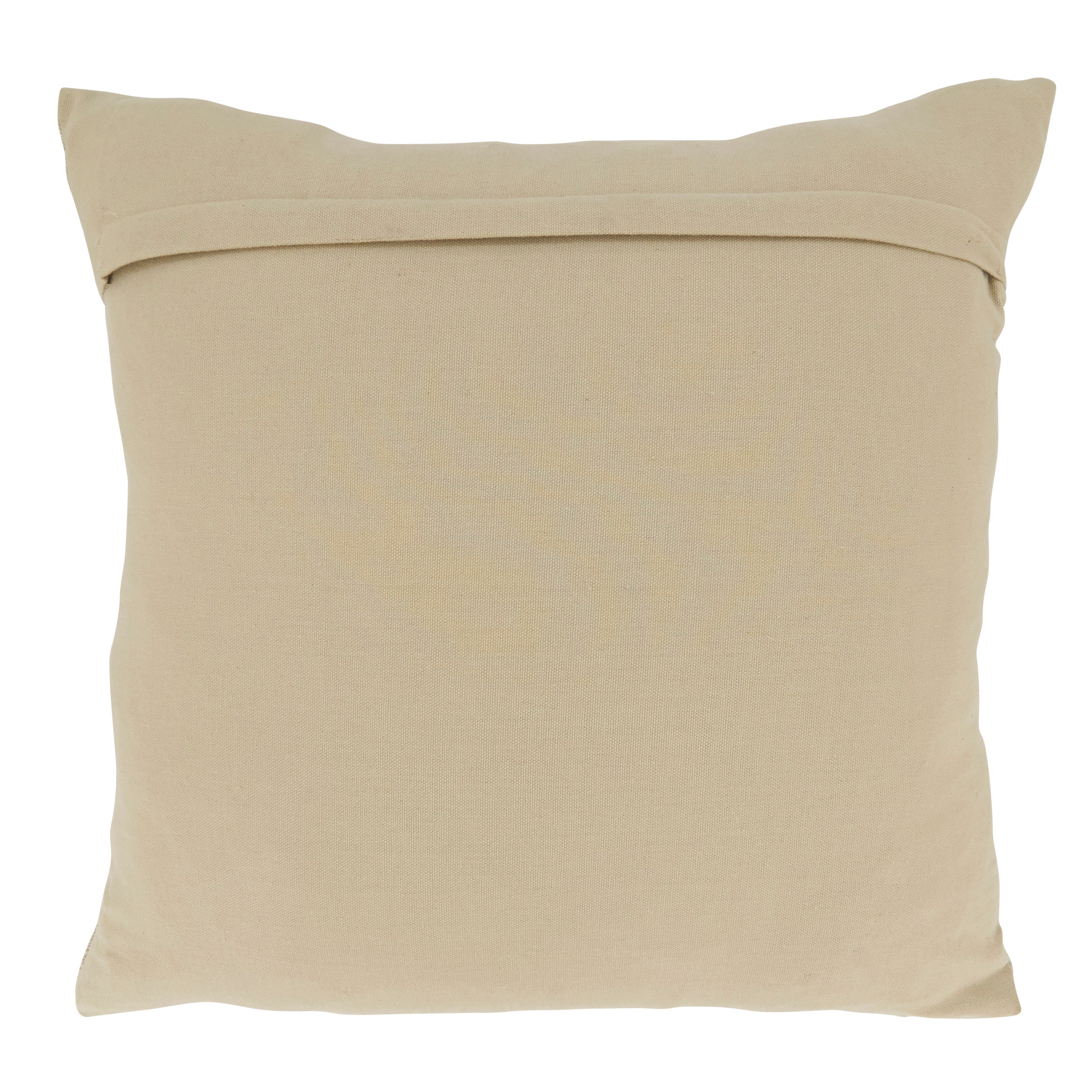Diamond Elegance Fringe Poly Filled Pillow