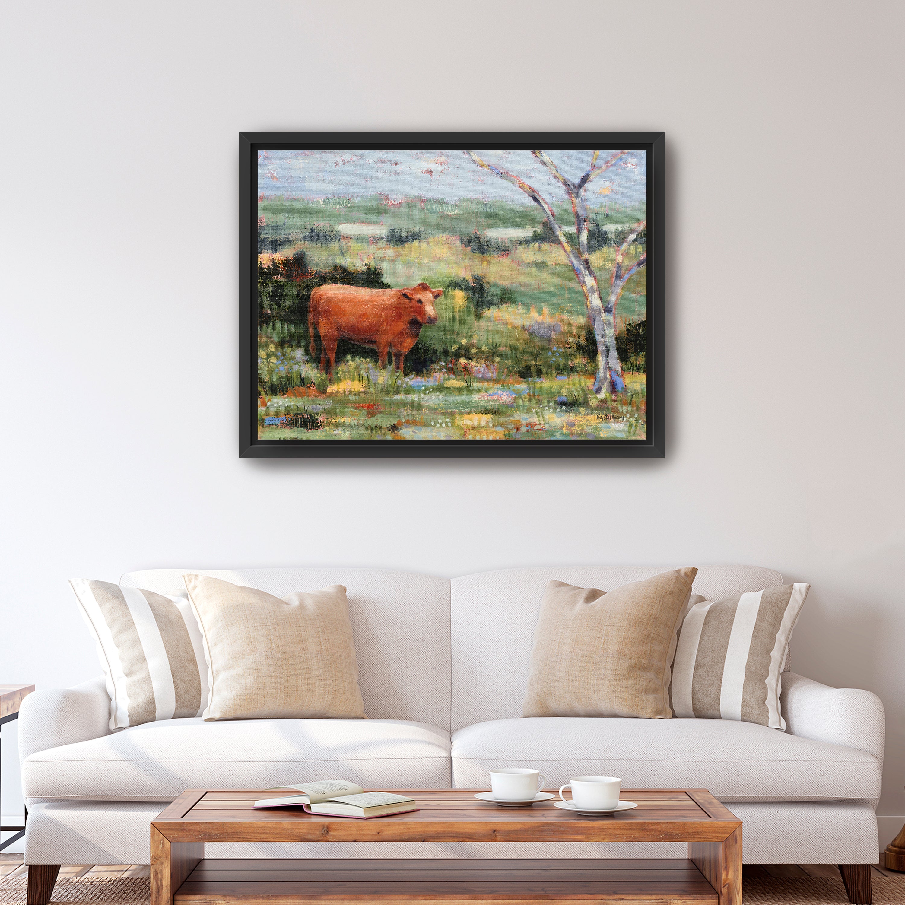 Till the Cows Come Home Canvas Giclee