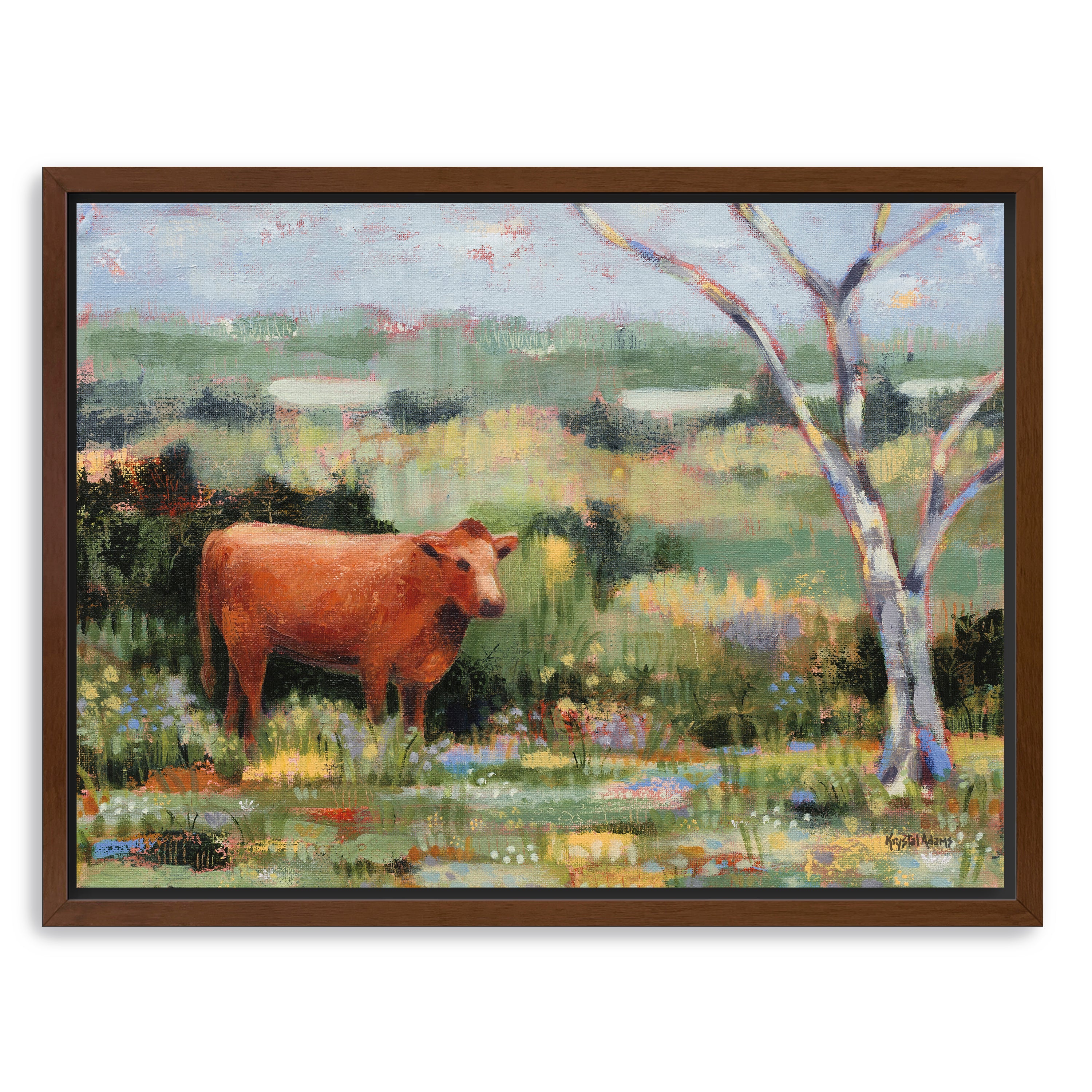 Till the Cows Come Home Canvas Giclee