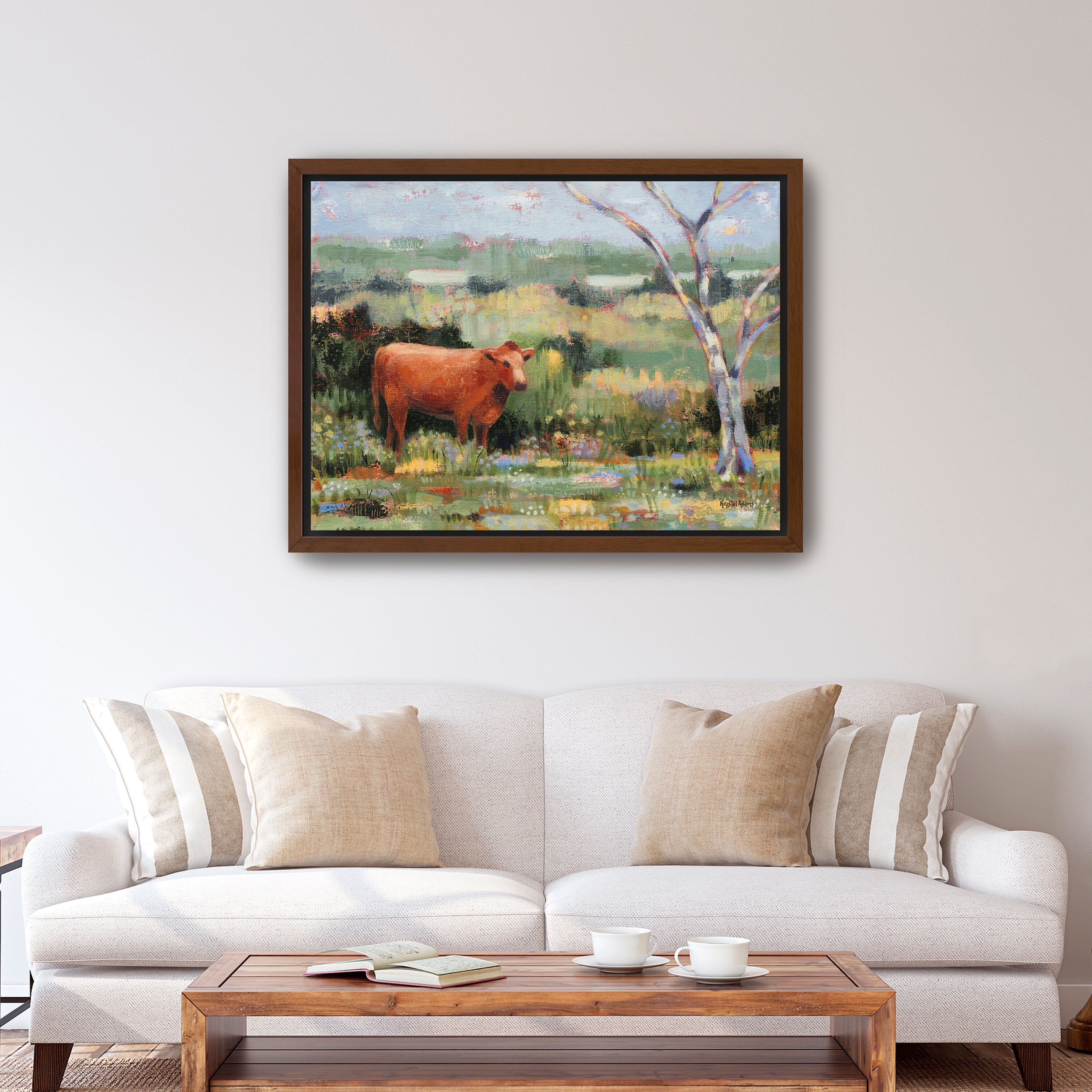Till the Cows Come Home Canvas Giclee