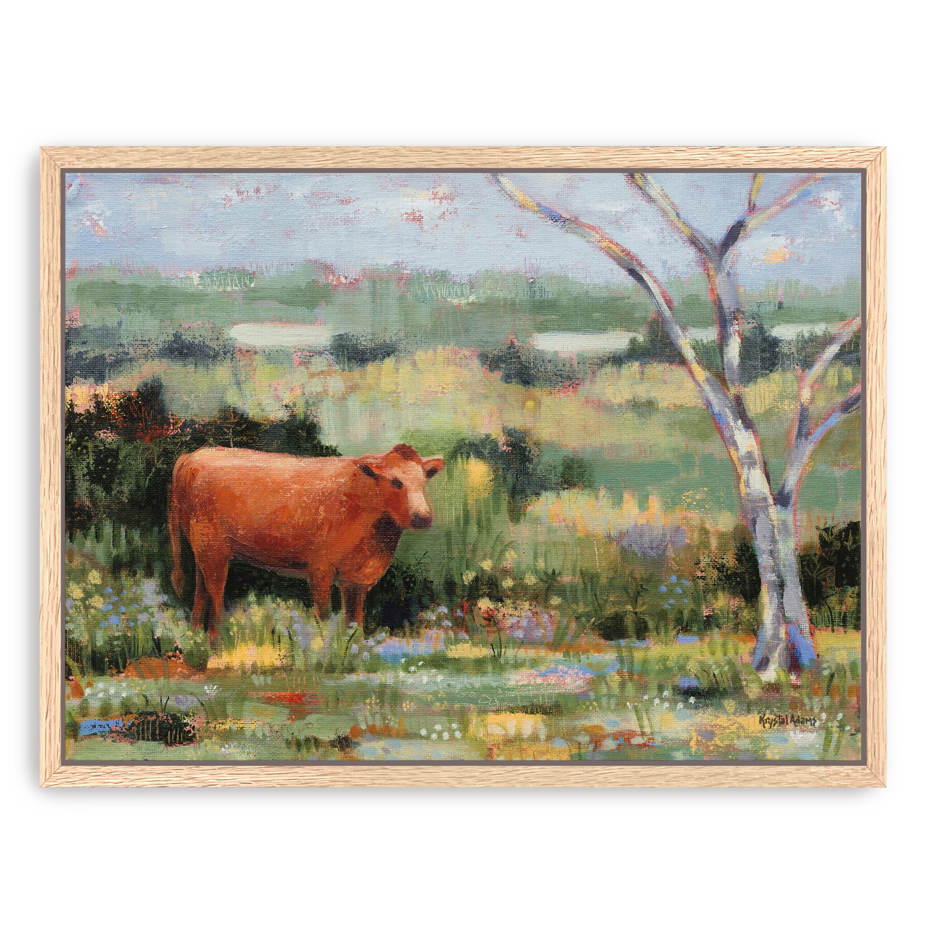 Till the Cows Come Home Canvas Giclee