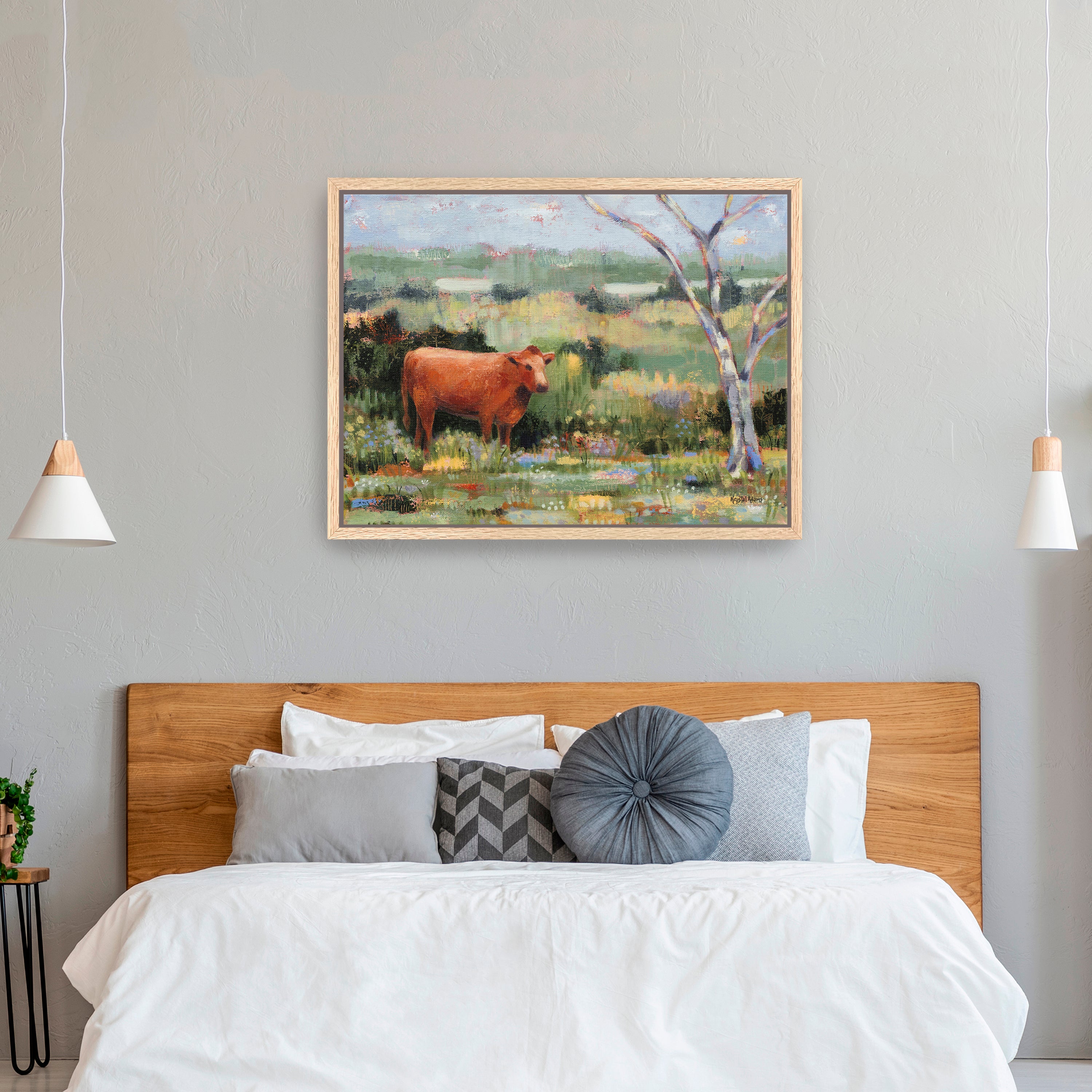 Till the Cows Come Home Canvas Giclee