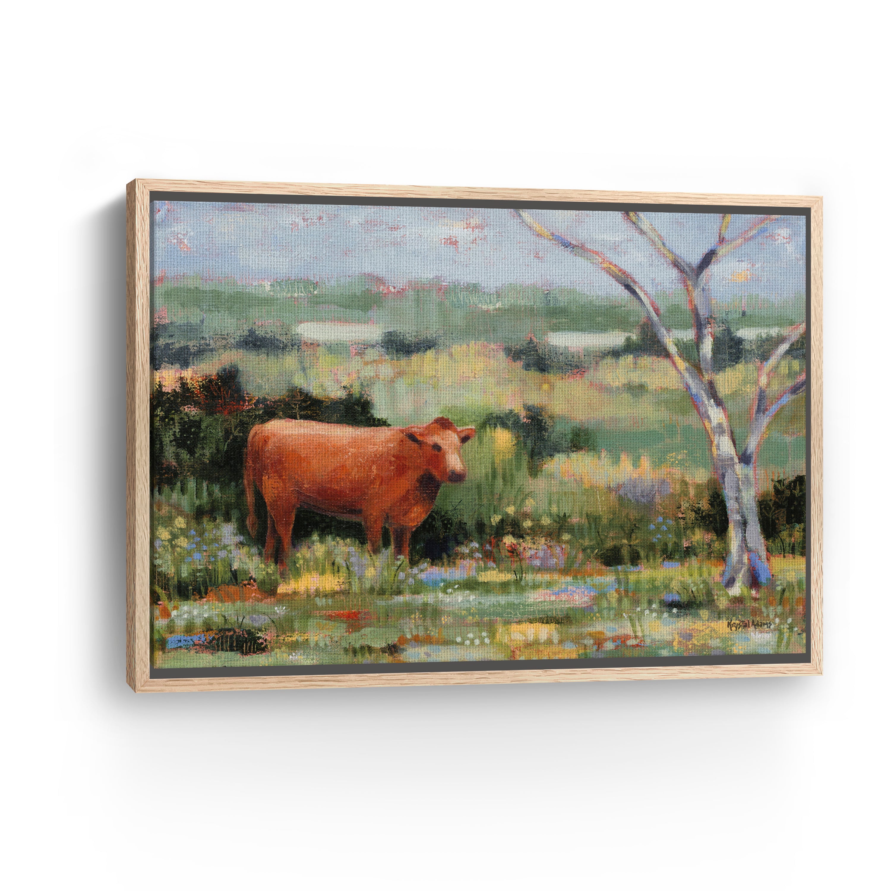 Till the Cows Come Home Canvas Giclee