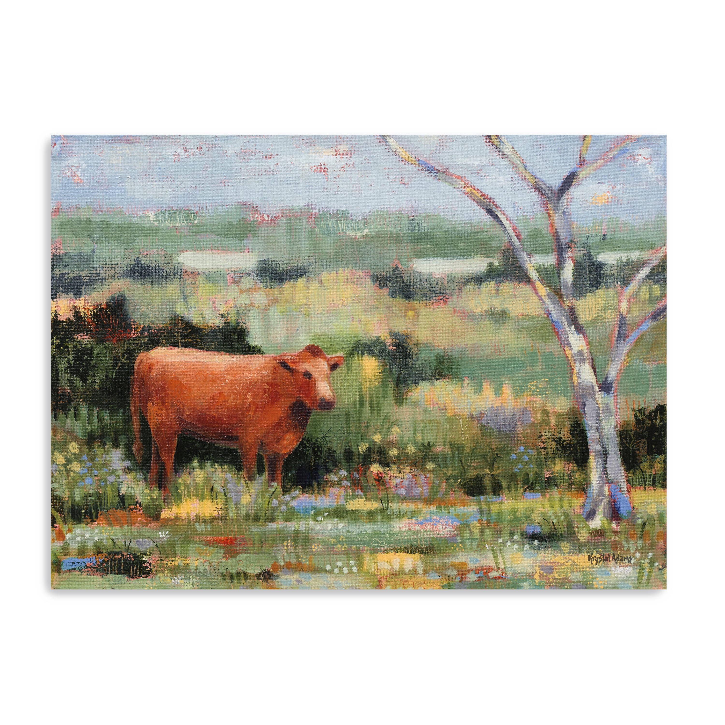 Till the Cows Come Home Canvas Giclee